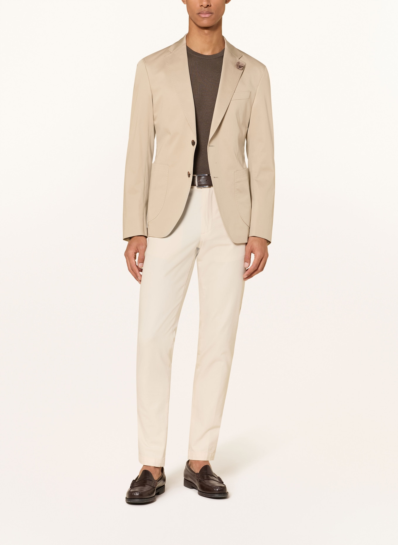 JOOP! HOVEREST Slim Fit Blazer: 270 Light Beige 270