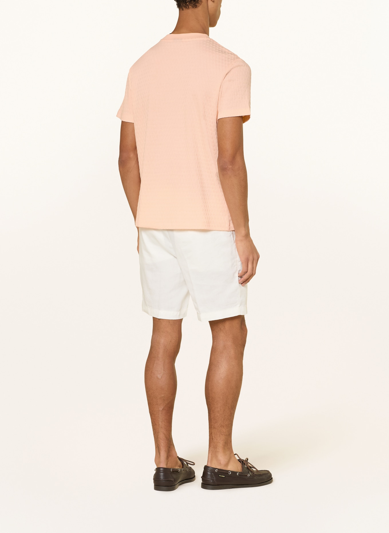 JOOP! T-shirt RAULOS: LICHTORANJE