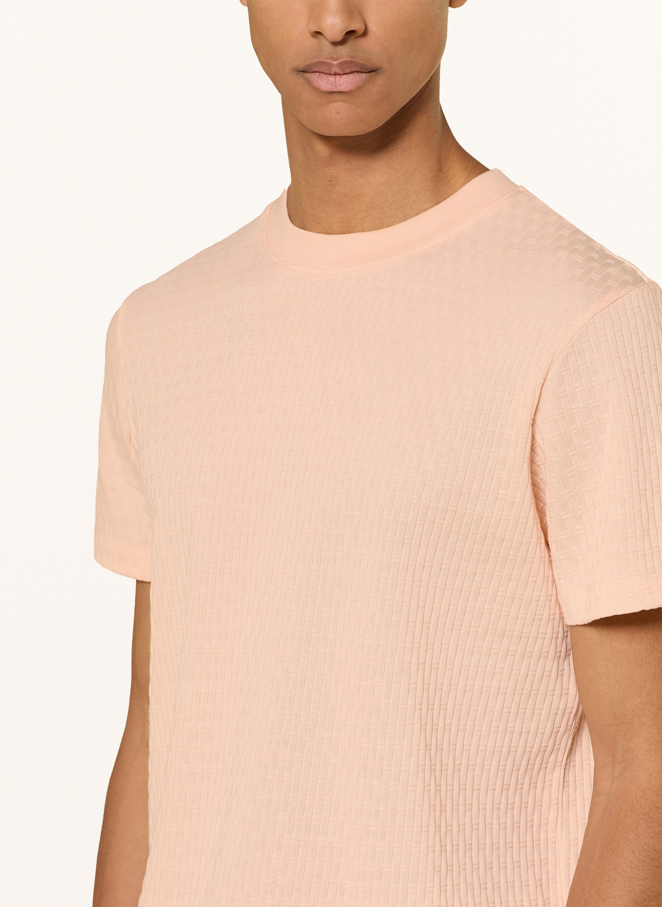 JOOP! T-shirt RAULOS: LICHTORANJE