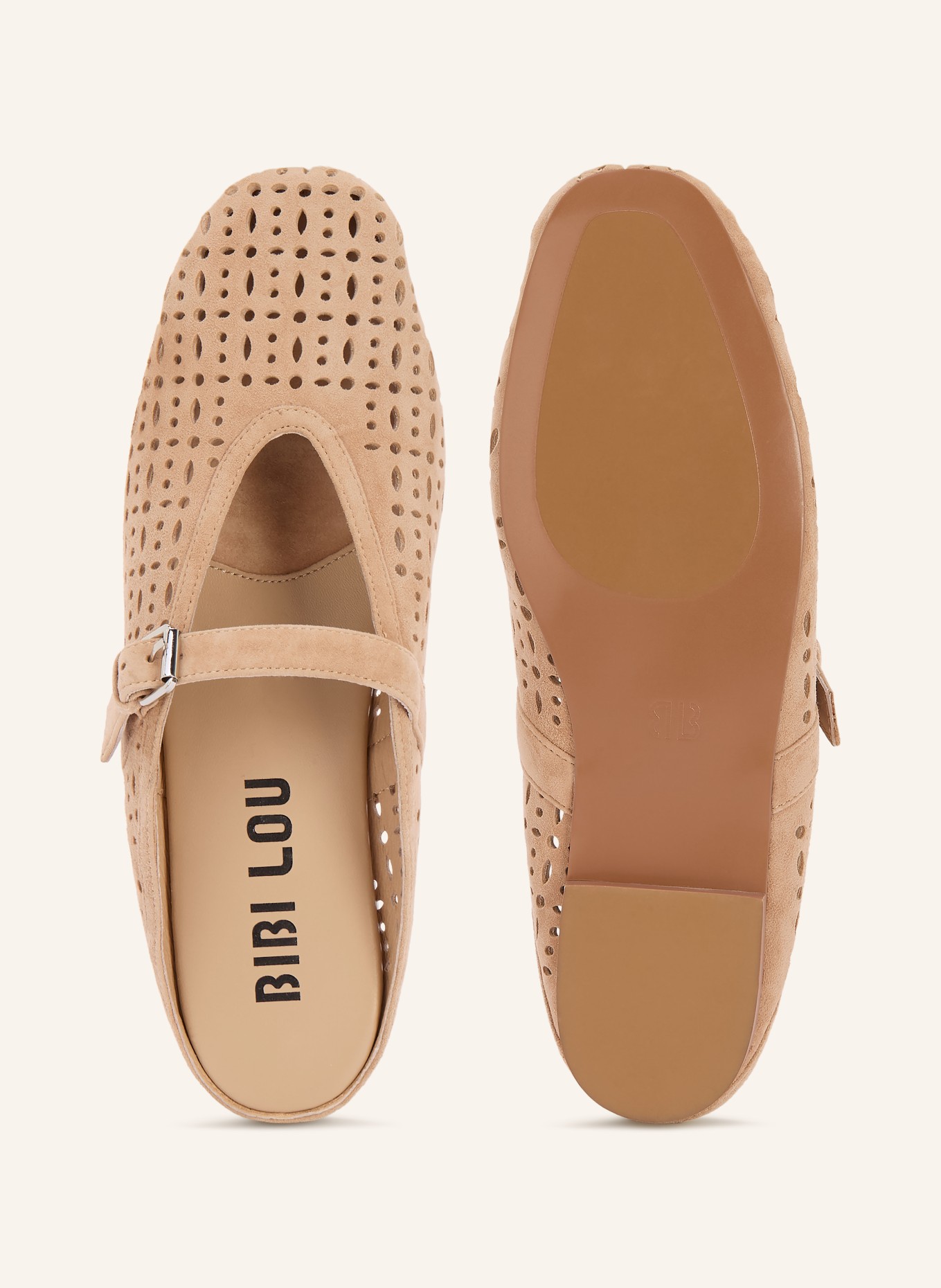 BIBI LOU Mules MAIA: BEIGE