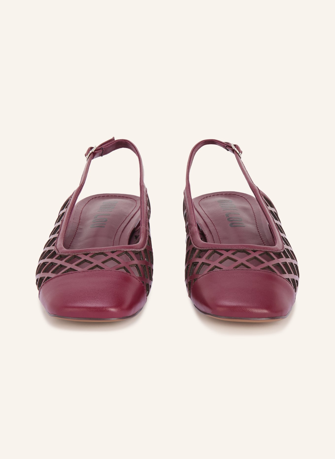 BIBI LOU Escarpins à bride MOURA: ROUGE FONCÉ