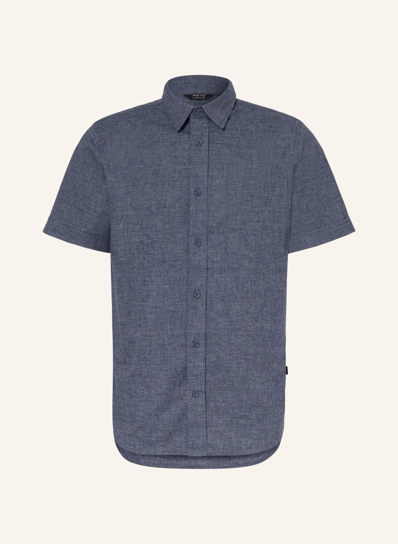 me°ru' Koszula outdoorowa VALENCE: GRANATOWY