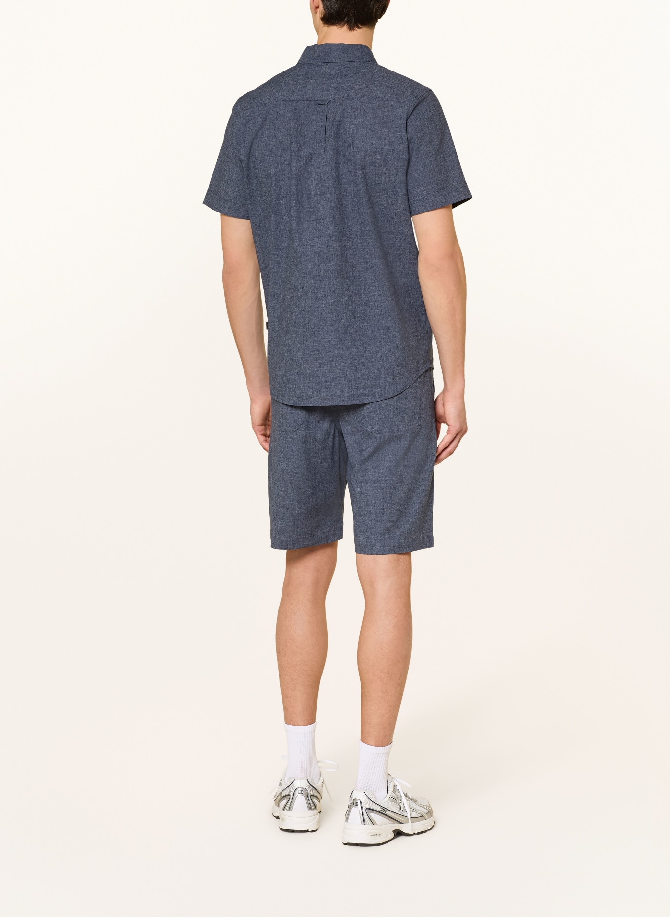 me°ru' Koszula outdoorowa VALENCE: GRANATOWY