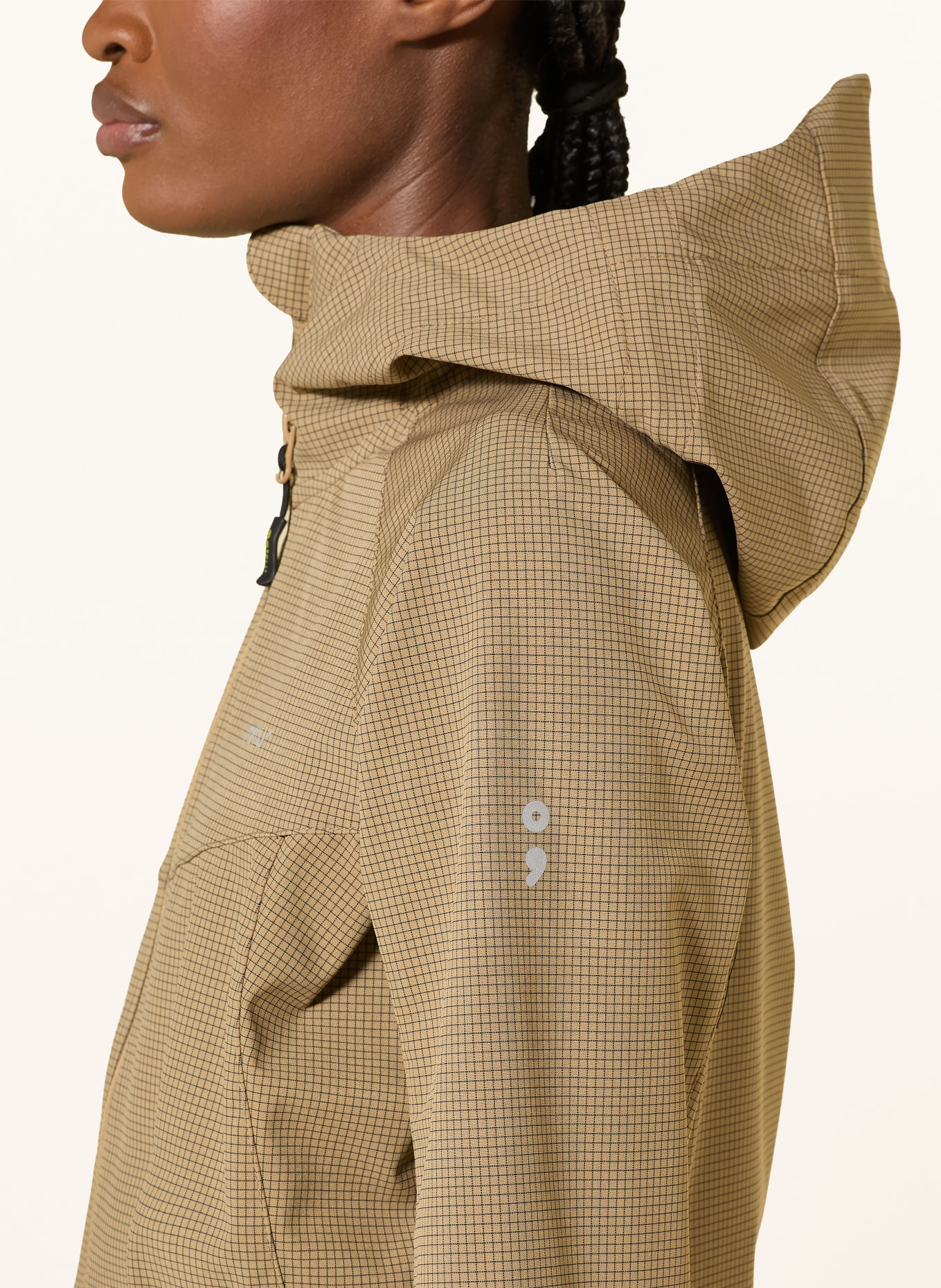 me°ru' Softshellová bunda NANCY P: BÉŽOVÁ