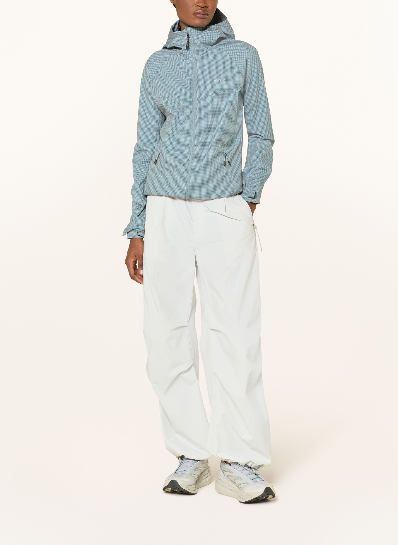 me°ru' Softshellová bunda NANCY P: TYRKYSOVÁ