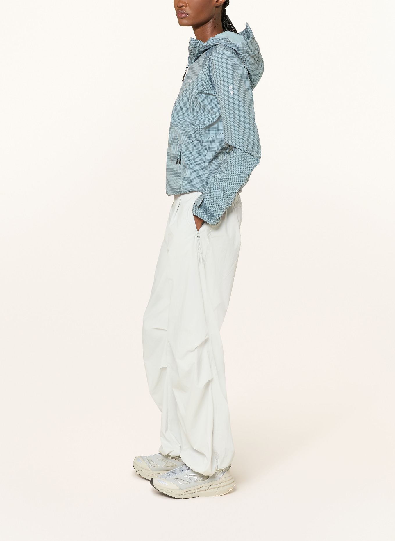 me°ru' Softshellová bunda NANCY P: TYRKYSOVÁ