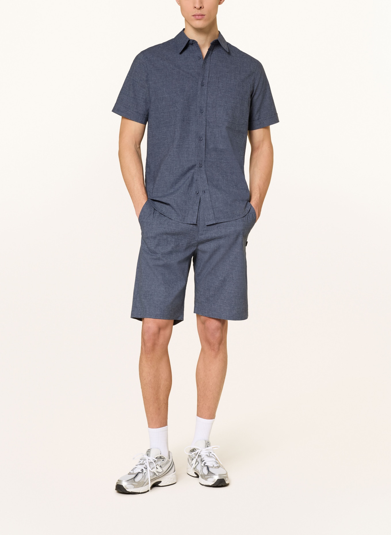 me°ru' Shorts VALENCE: DUNKELBLAU