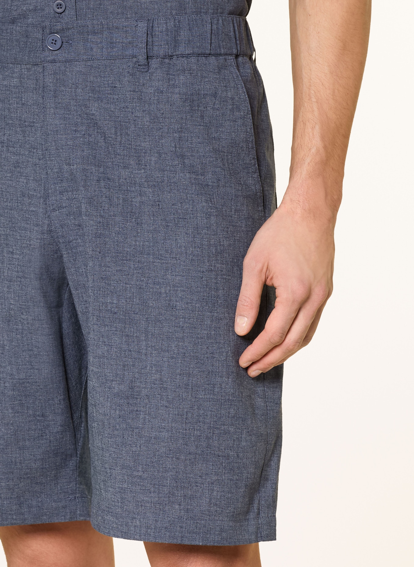 me°ru' Shorts VALENCE: DUNKELBLAU