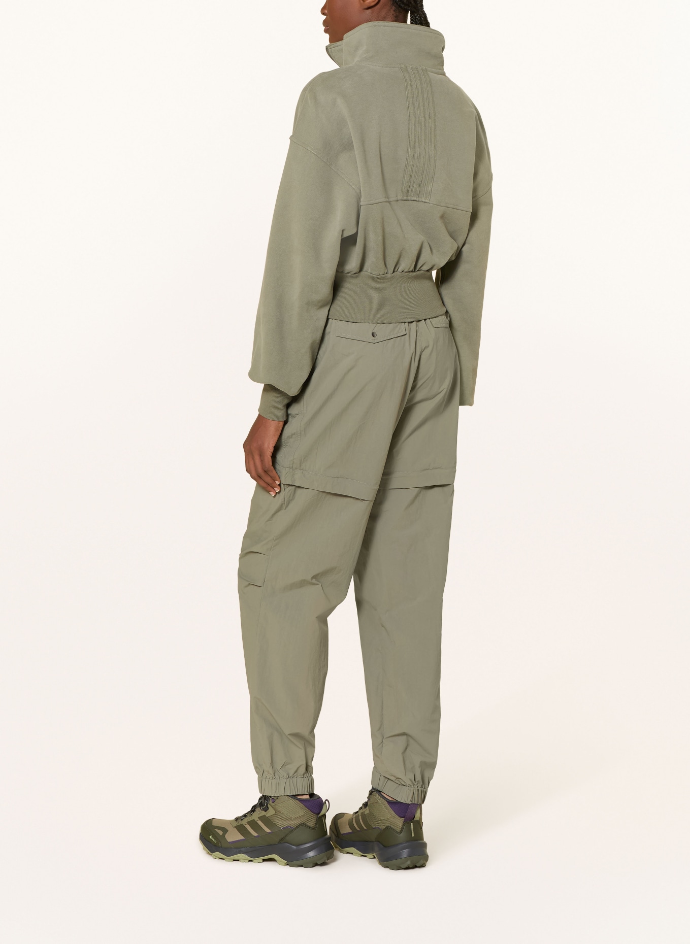 me°ru' Zipp-off-Hose AVIGNON: HELLGRÜN