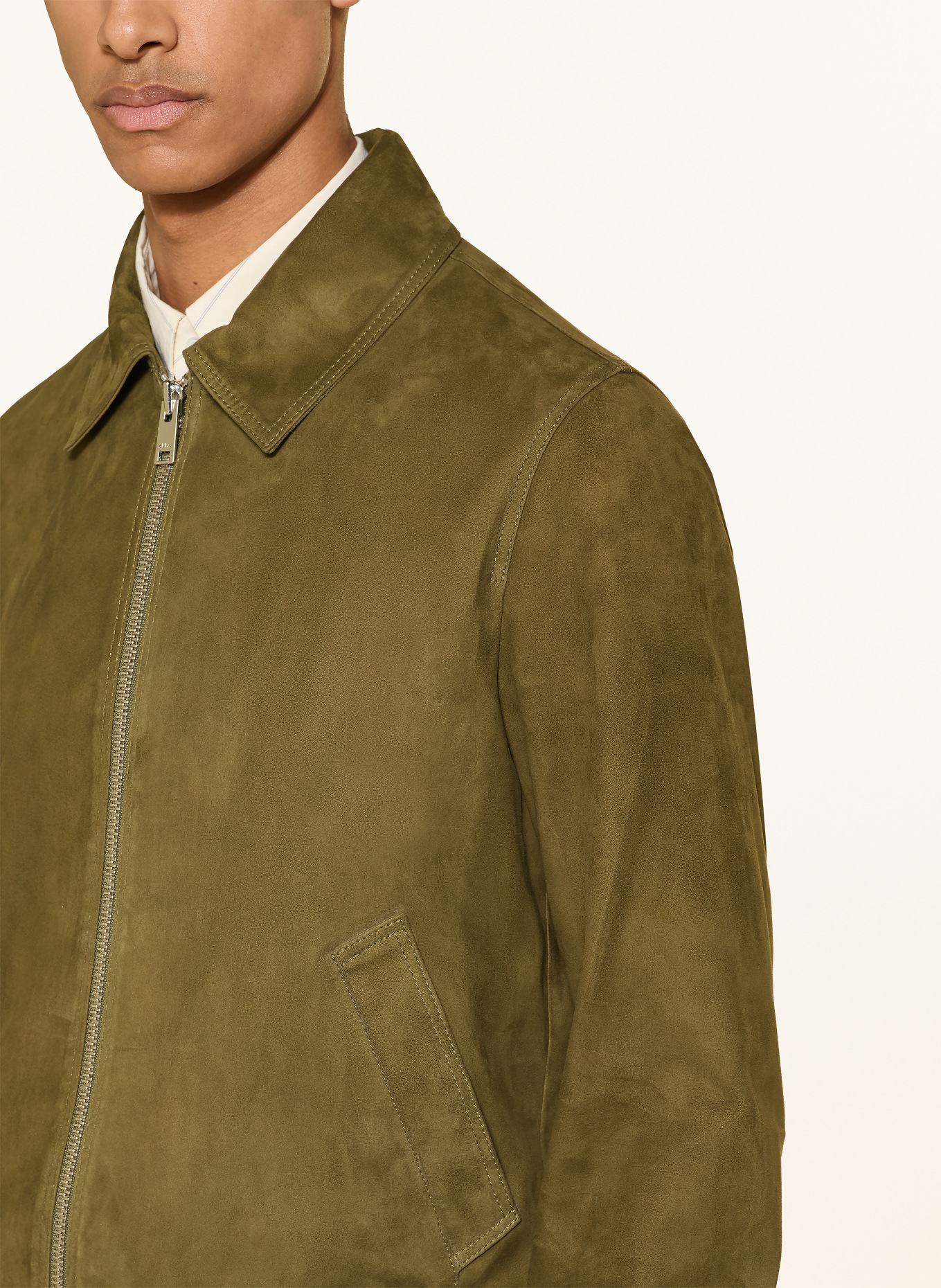 ARMA Lederblouson ARROW: OLIV