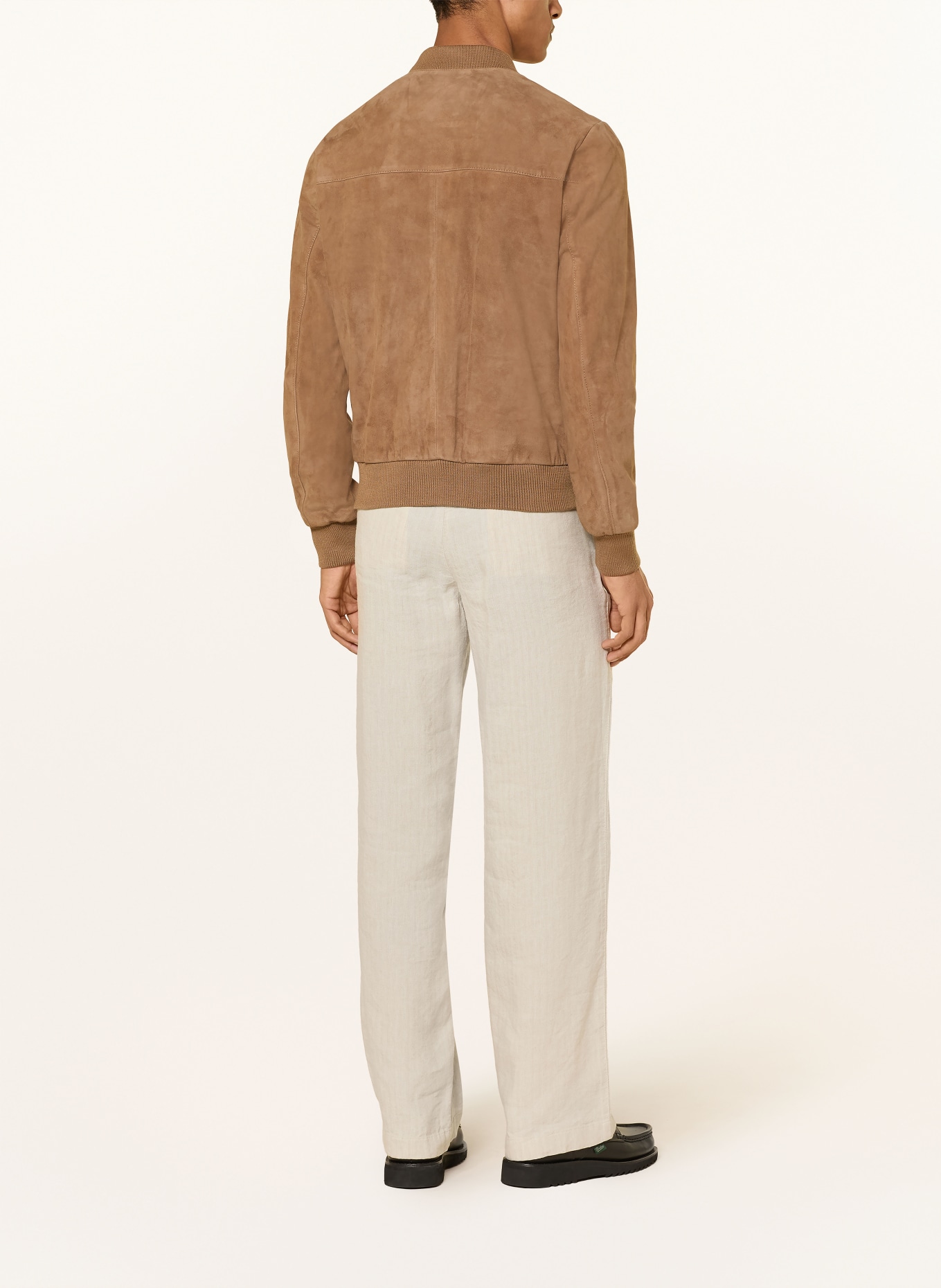 ARMA Blouson en cuir DIDIER: MARRON