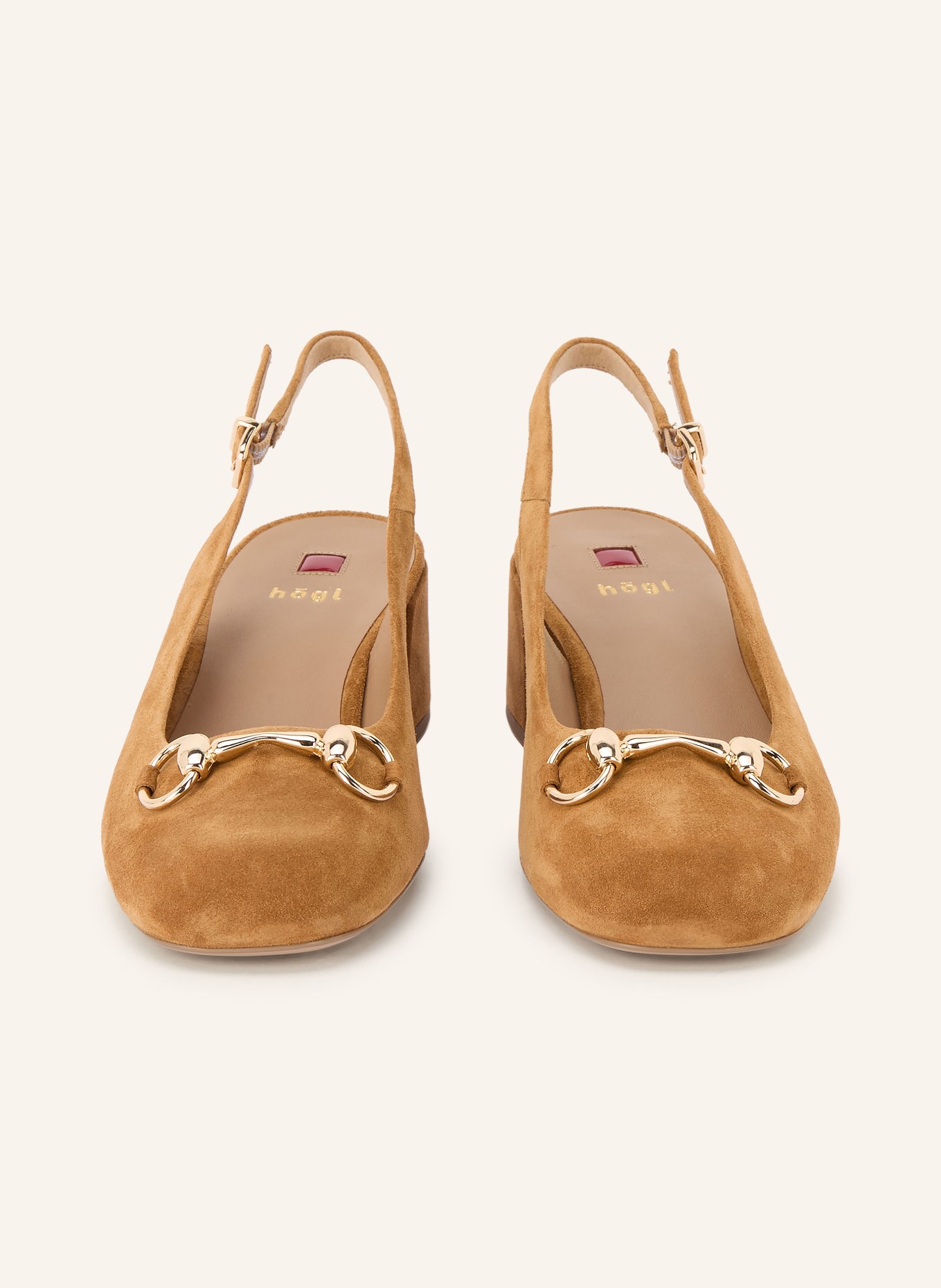 Högl slingback pumps: CAMEL