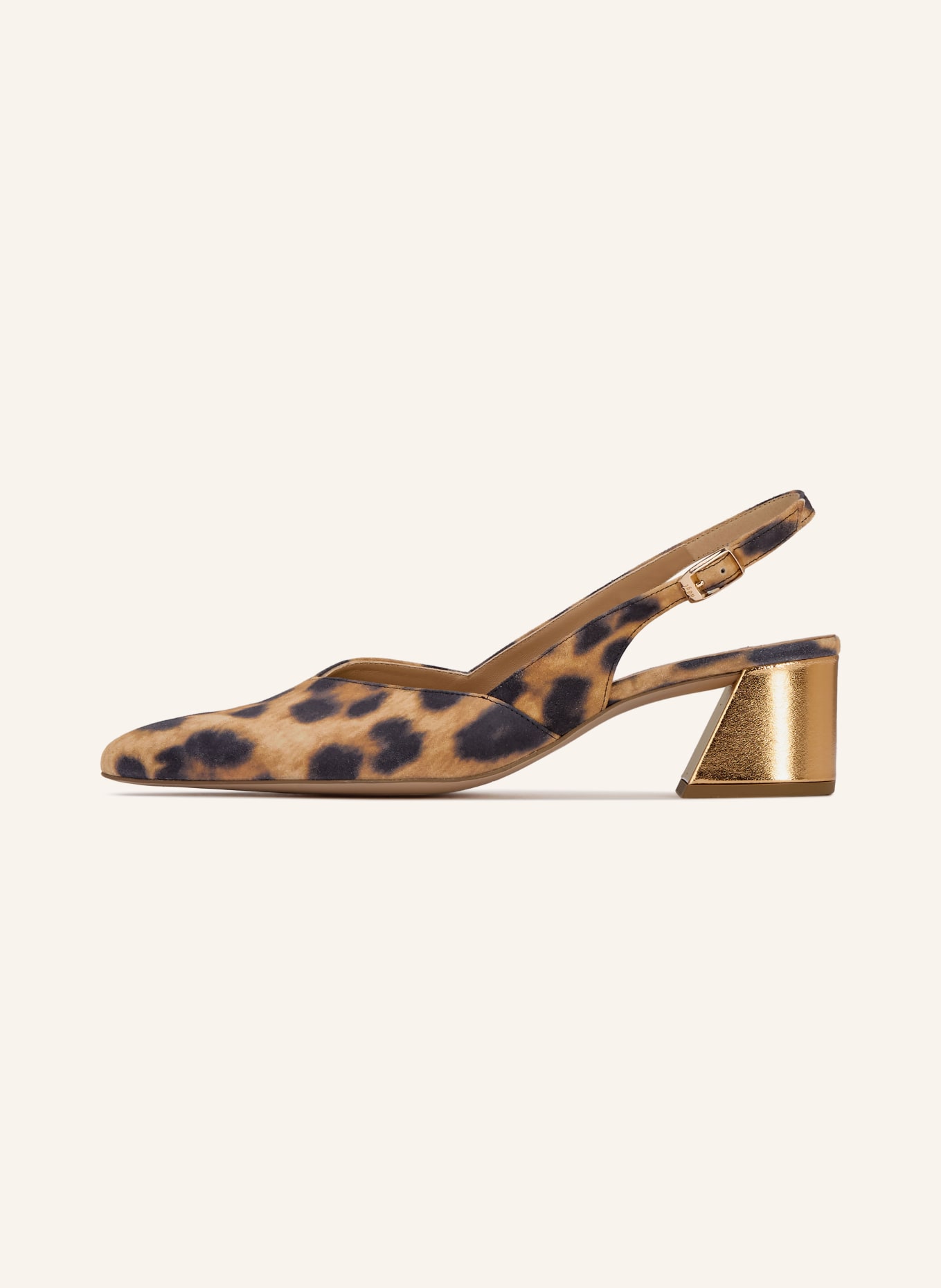 Högl slingback pumps: CAMEL / LIGHT BROWN / BLACK