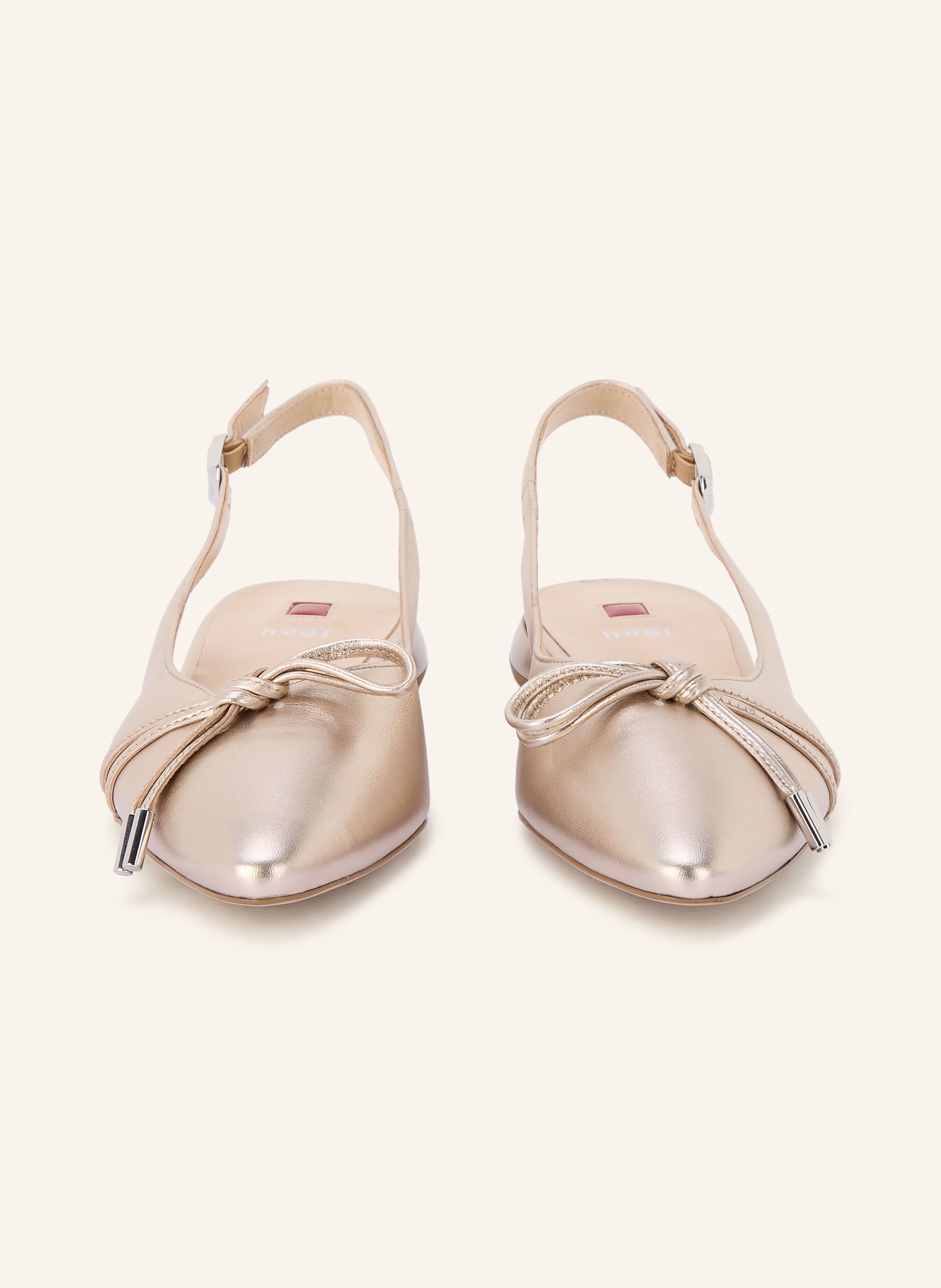 Högl Slingballerinas: BEIGE