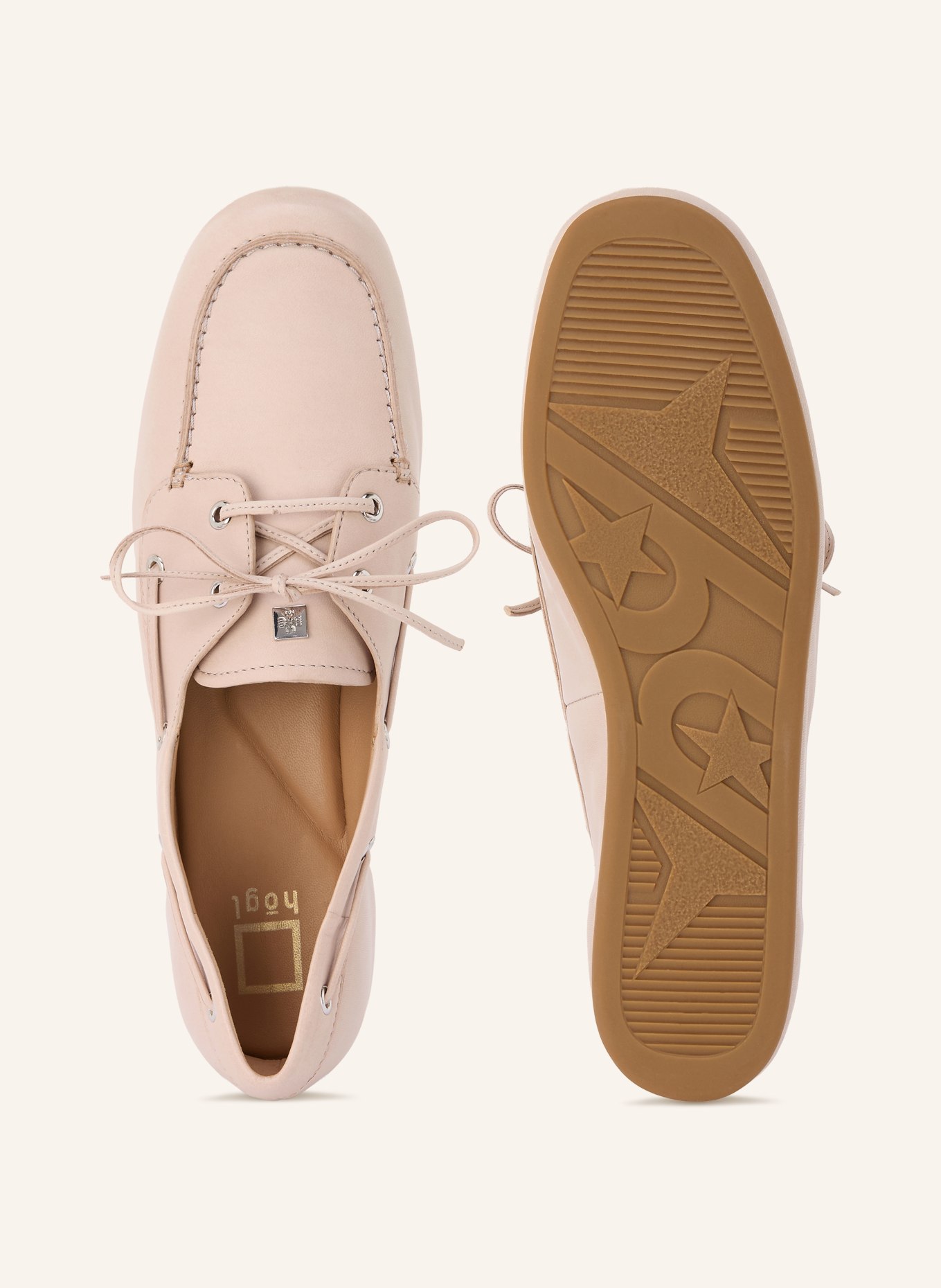 Högl Bootsschuhe: BEIGE