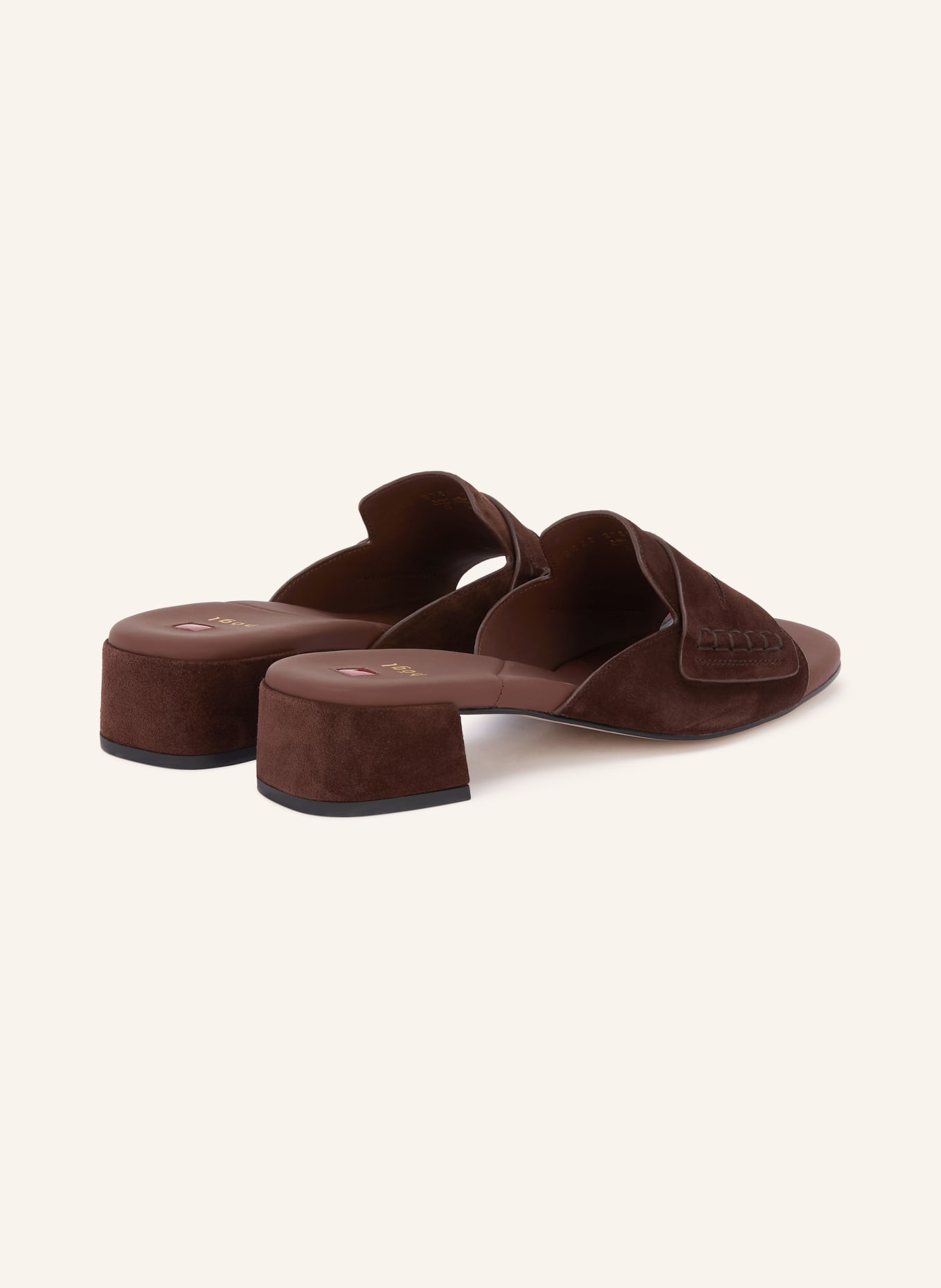 Högl Mules: DARK BROWN