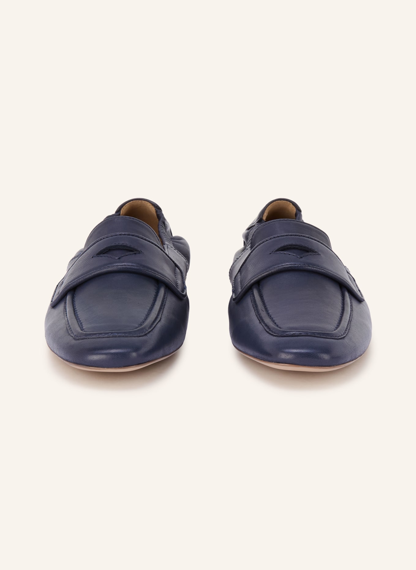 Högl pennyloafer: DONKERBLAUW