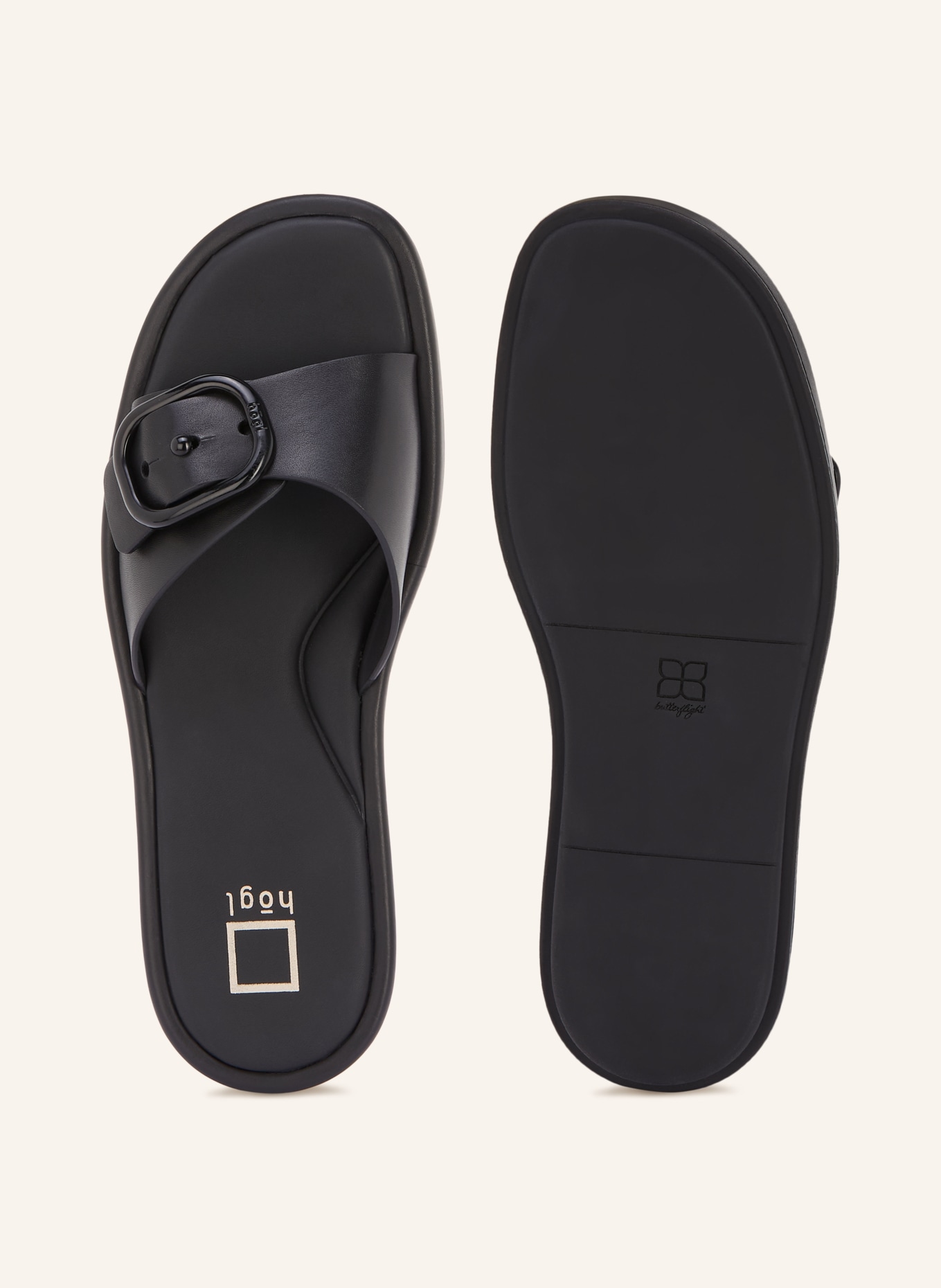 Högl Slippers: BLACK