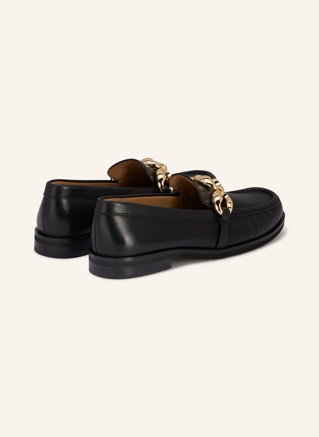 Högl Loafer: SCHWARZ / GOLD