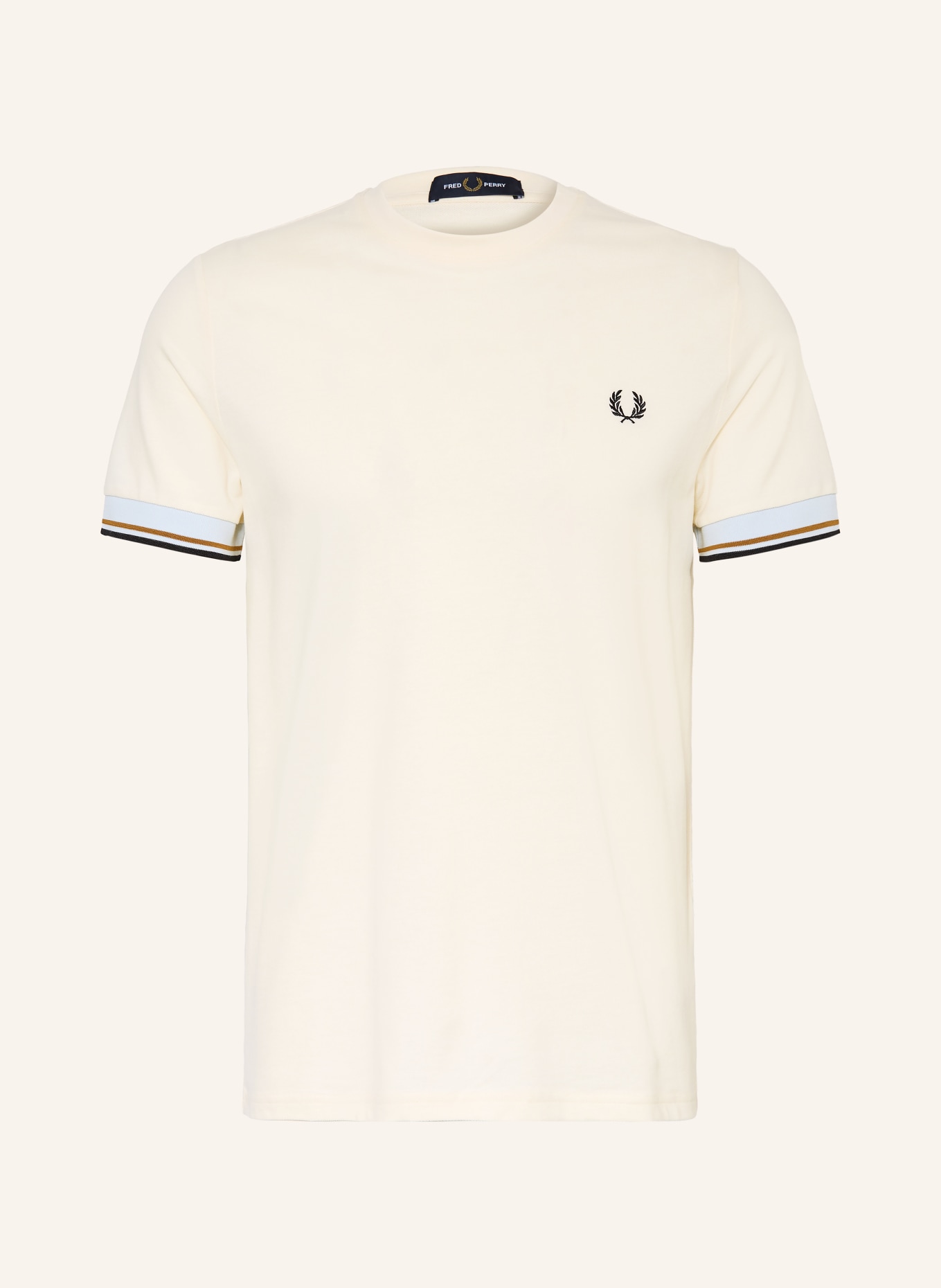 FRED PERRY T-shirt: ECRU