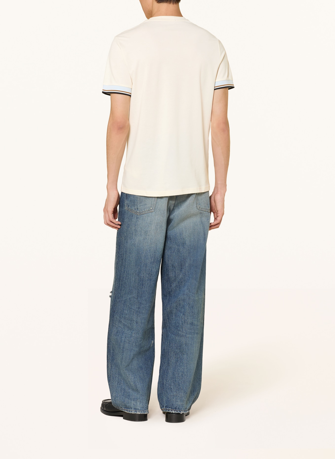 FRED PERRY T-shirt: ECRU