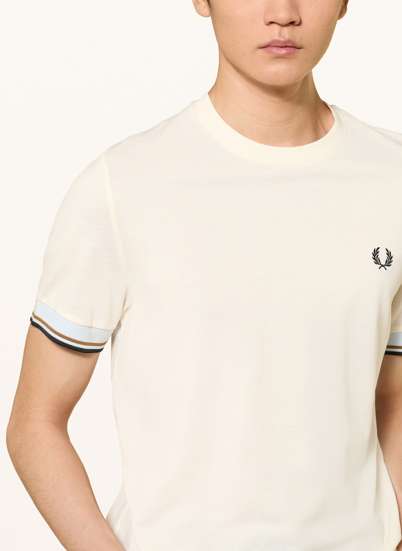 FRED PERRY T-shirt: ECRU