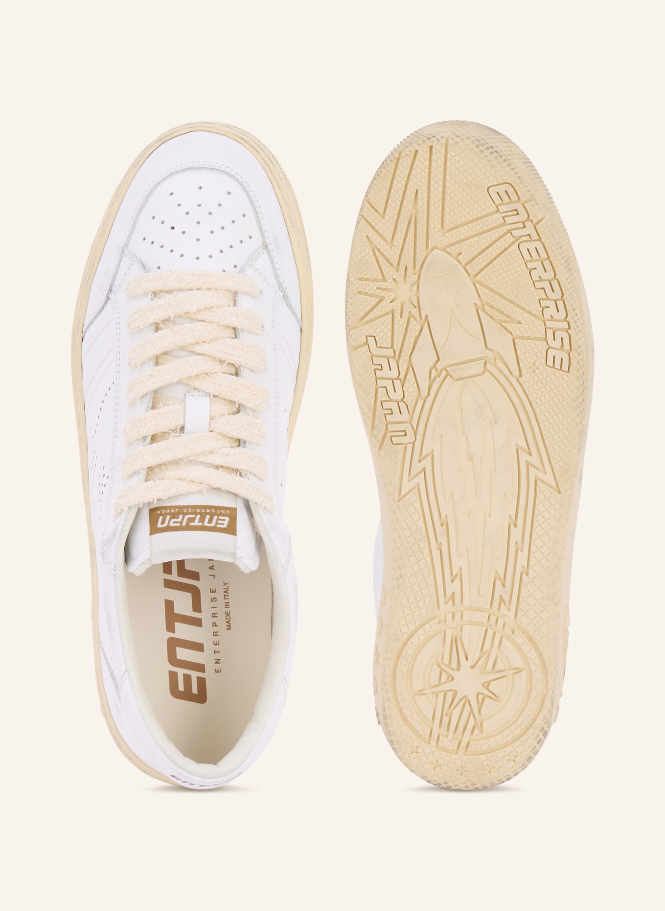 ENTERPRISE JAPAN Sneaker JUPITER ROCKET: CREME