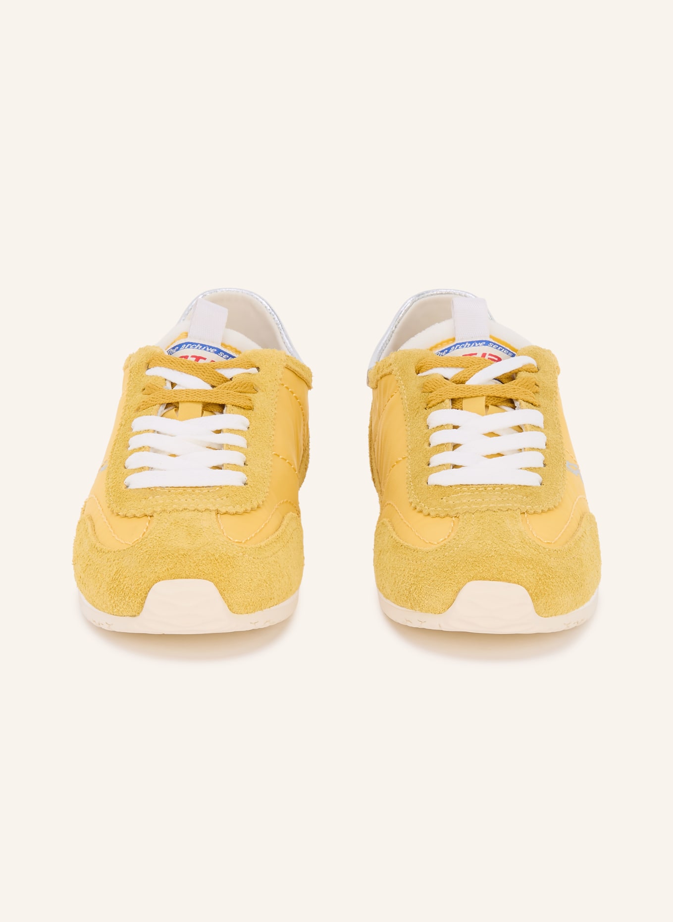 ENTERPRISE JAPAN Tenisky EJ OSAKA: ŽLUTÁ / STŘÍBRNÁ