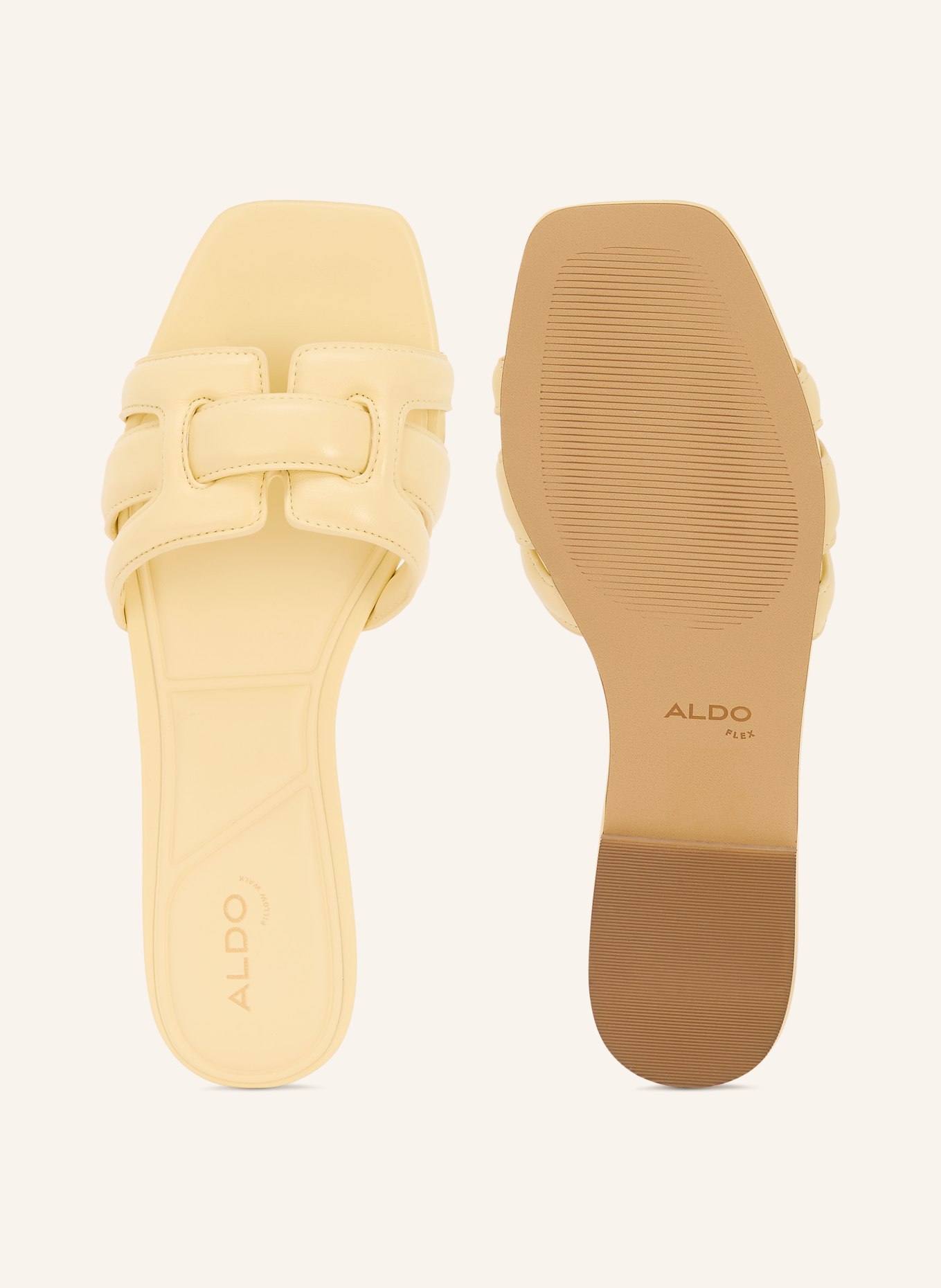 ALDO Mules ELENARIA: JAUNE CLAIR