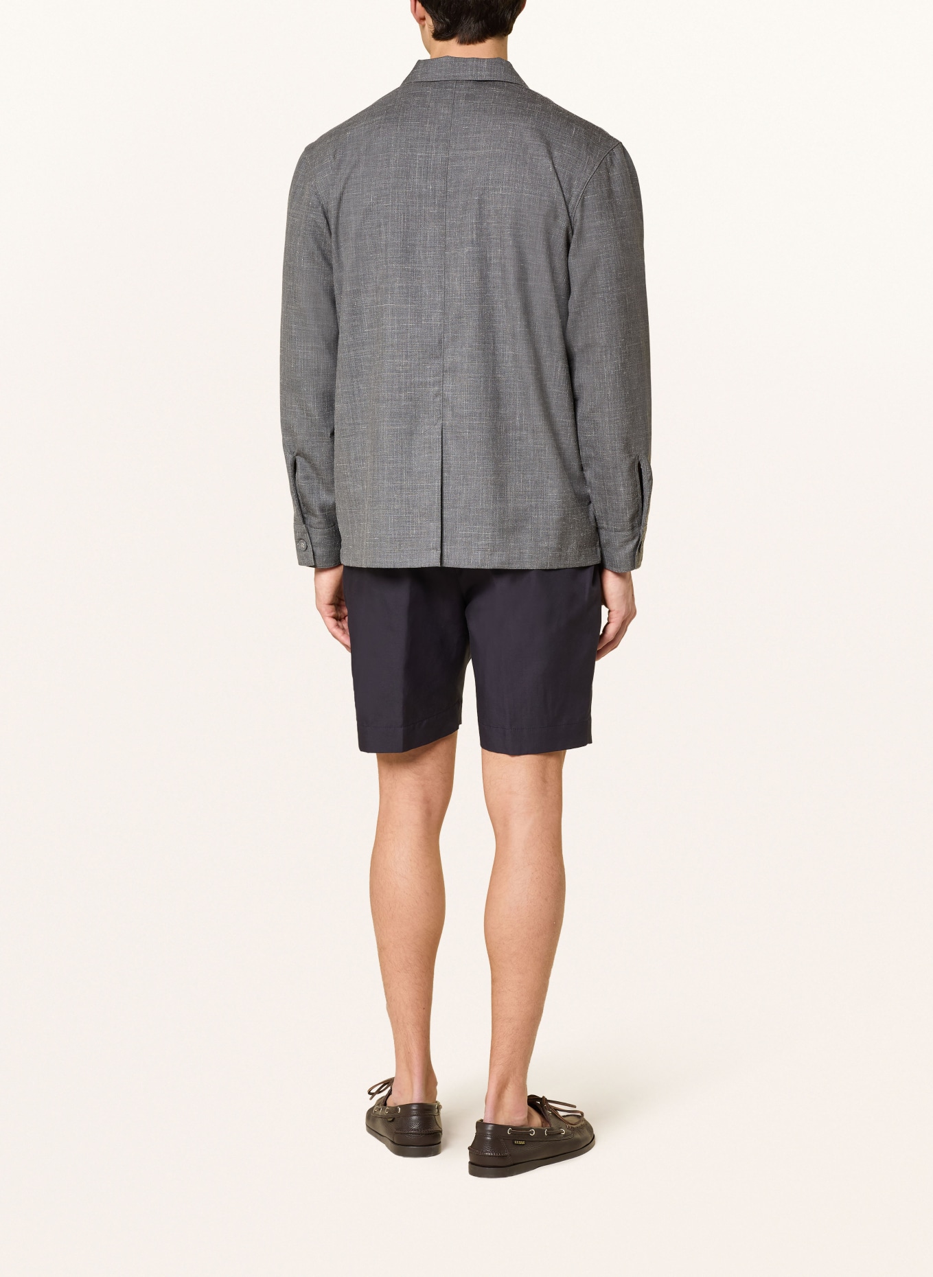 Officine Générale Szorty PHIL: GRANATOWY