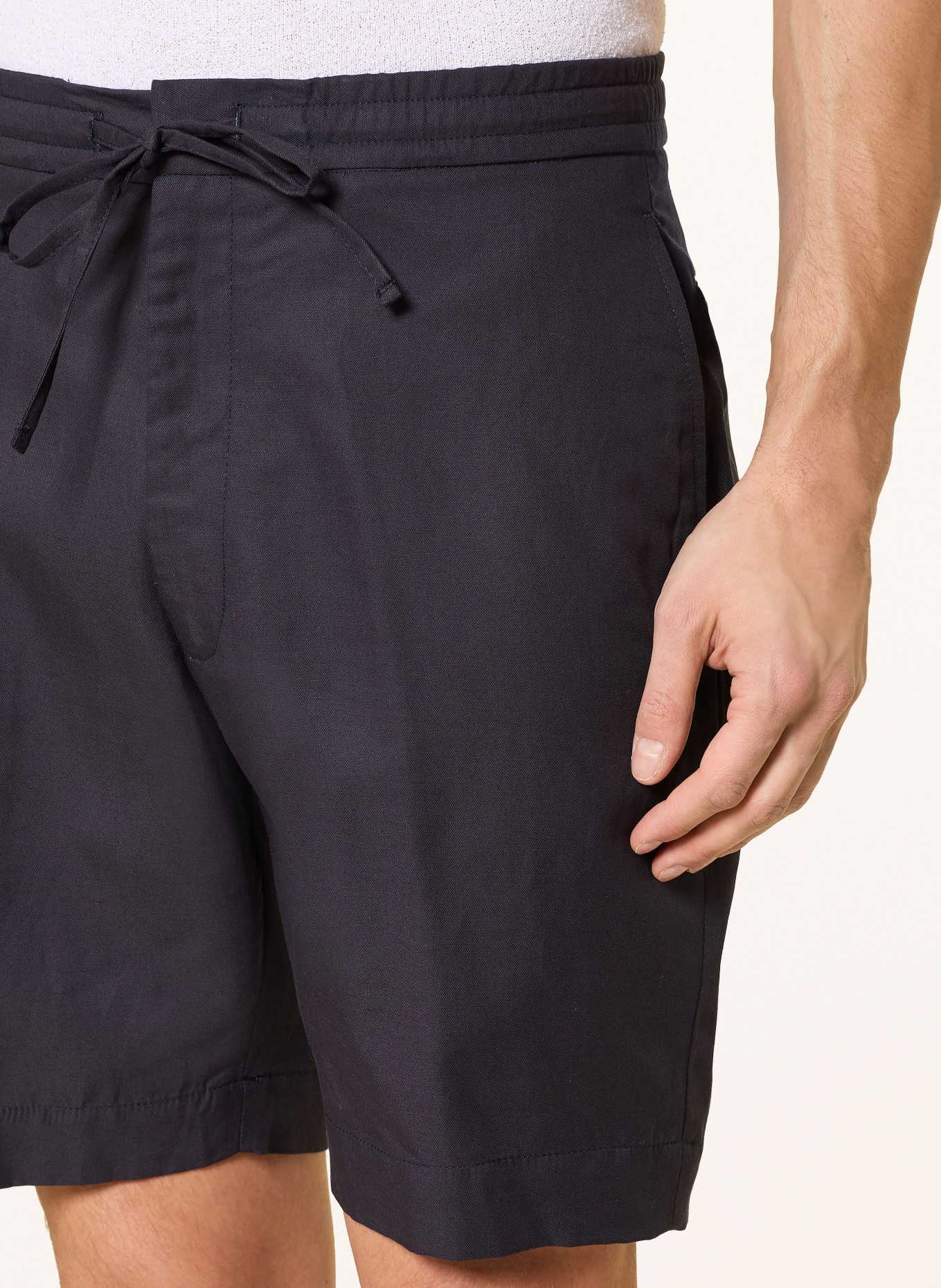 Officine Générale Szorty PHIL: GRANATOWY