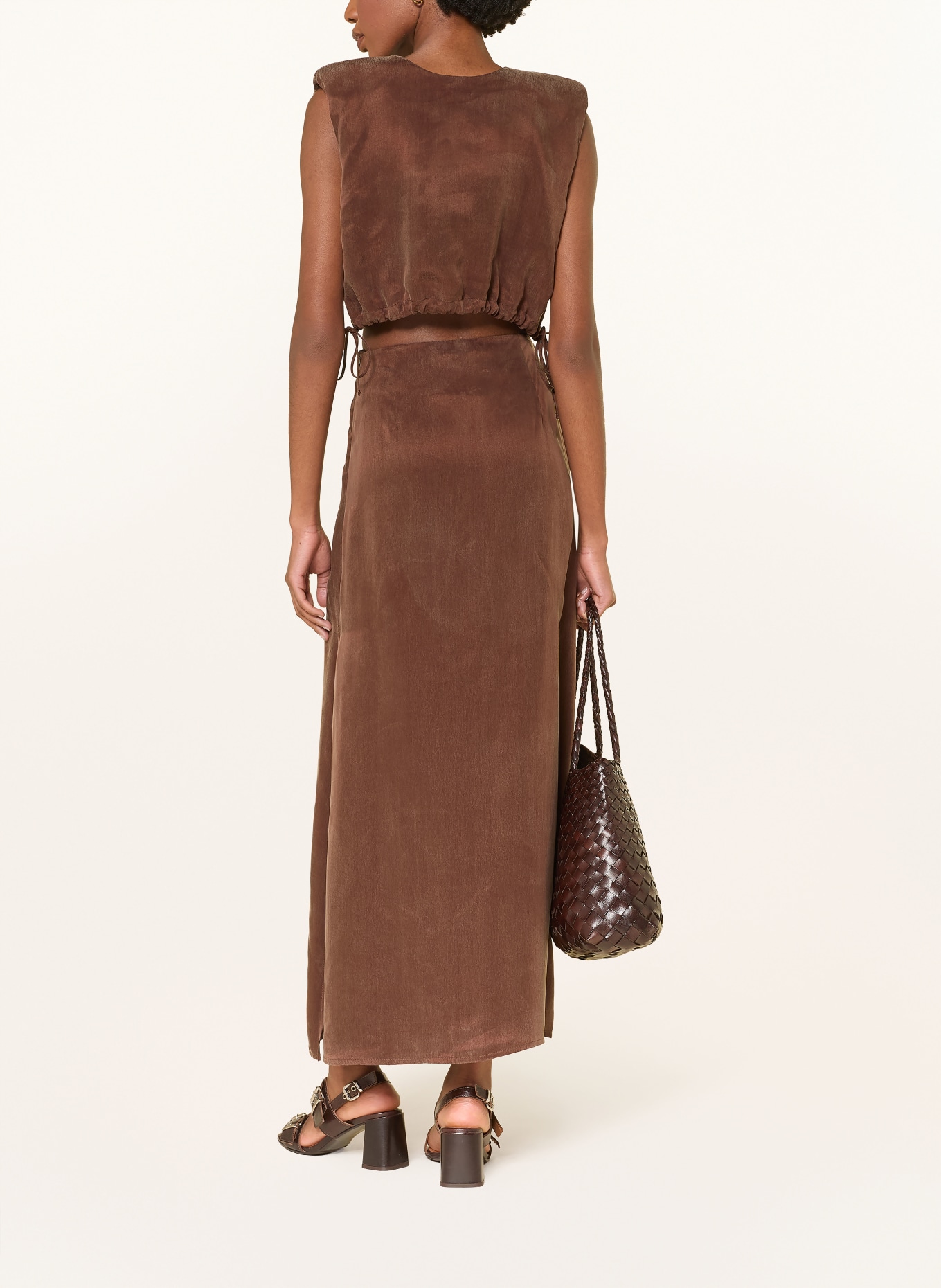 UNDRESS CODE MARY JANE skirt: BROWN