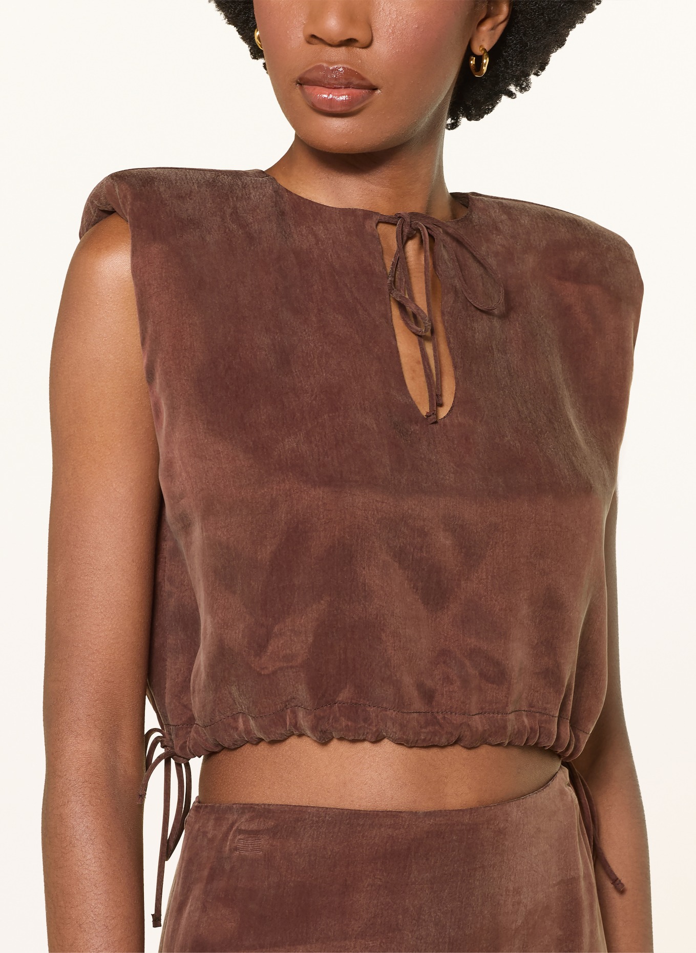 UNDRESS CODE Cropped-Top JOLENE: BRAUN