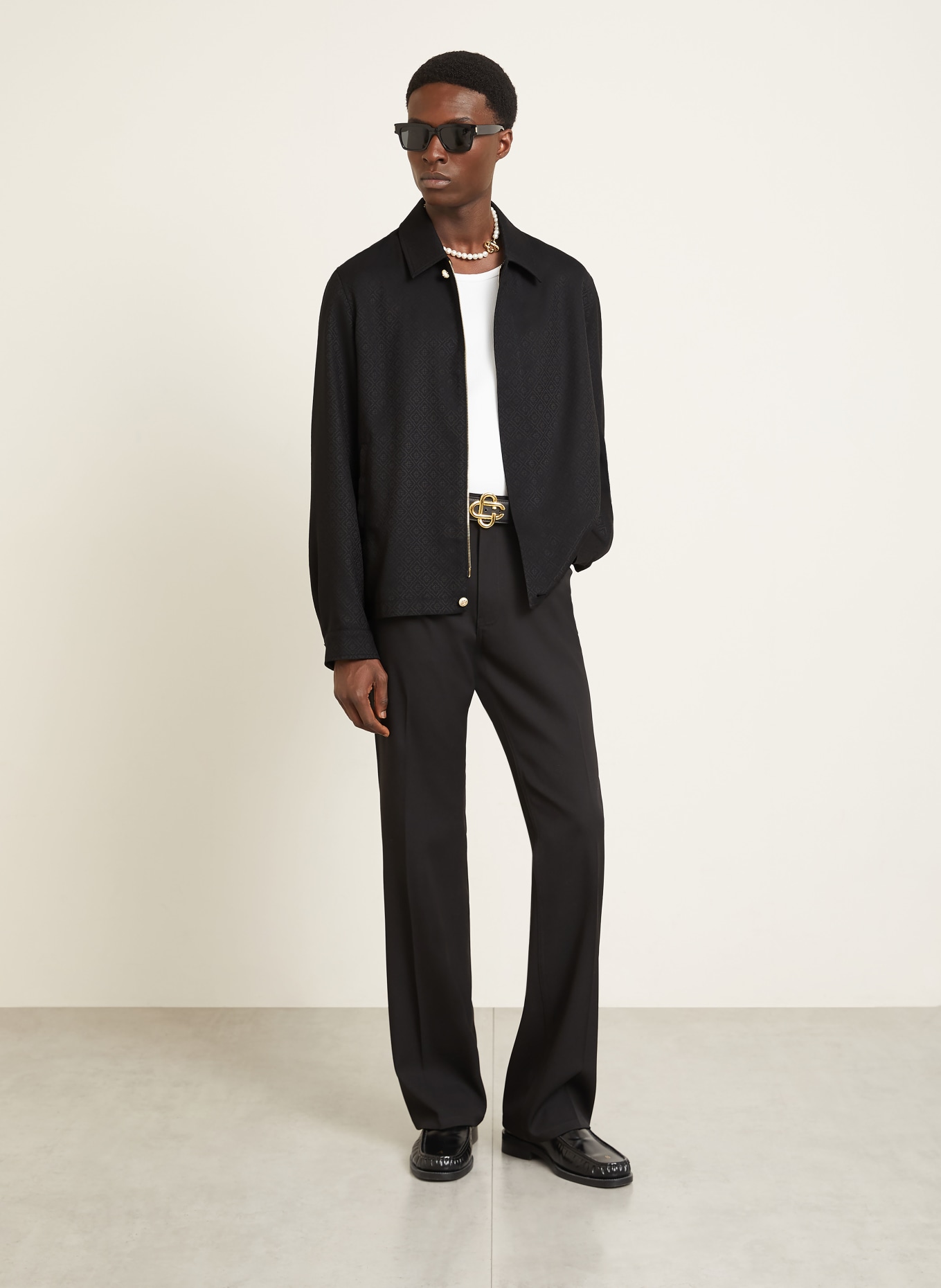 Casablanca Overjacket: SCHWARZ