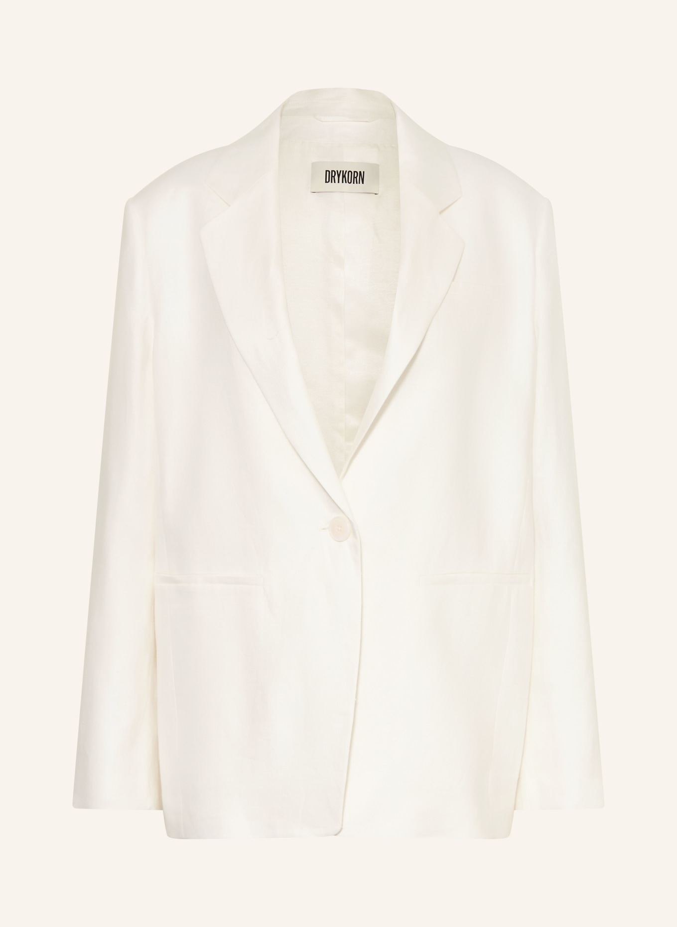 DRYKORN Blaze MOWTIE en lin: ÉCRU