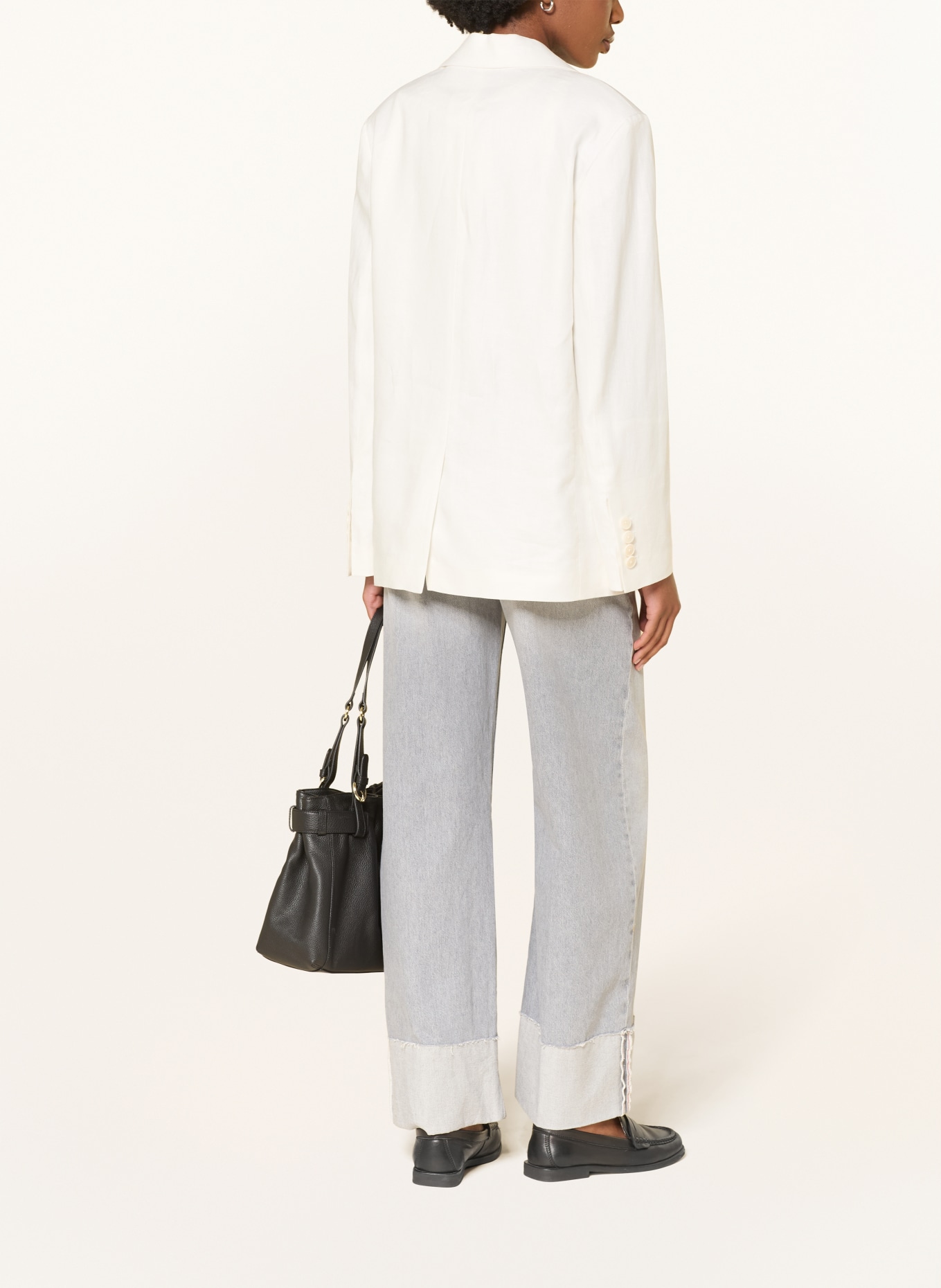 DRYKORN Blaze MOWTIE en lin: ÉCRU