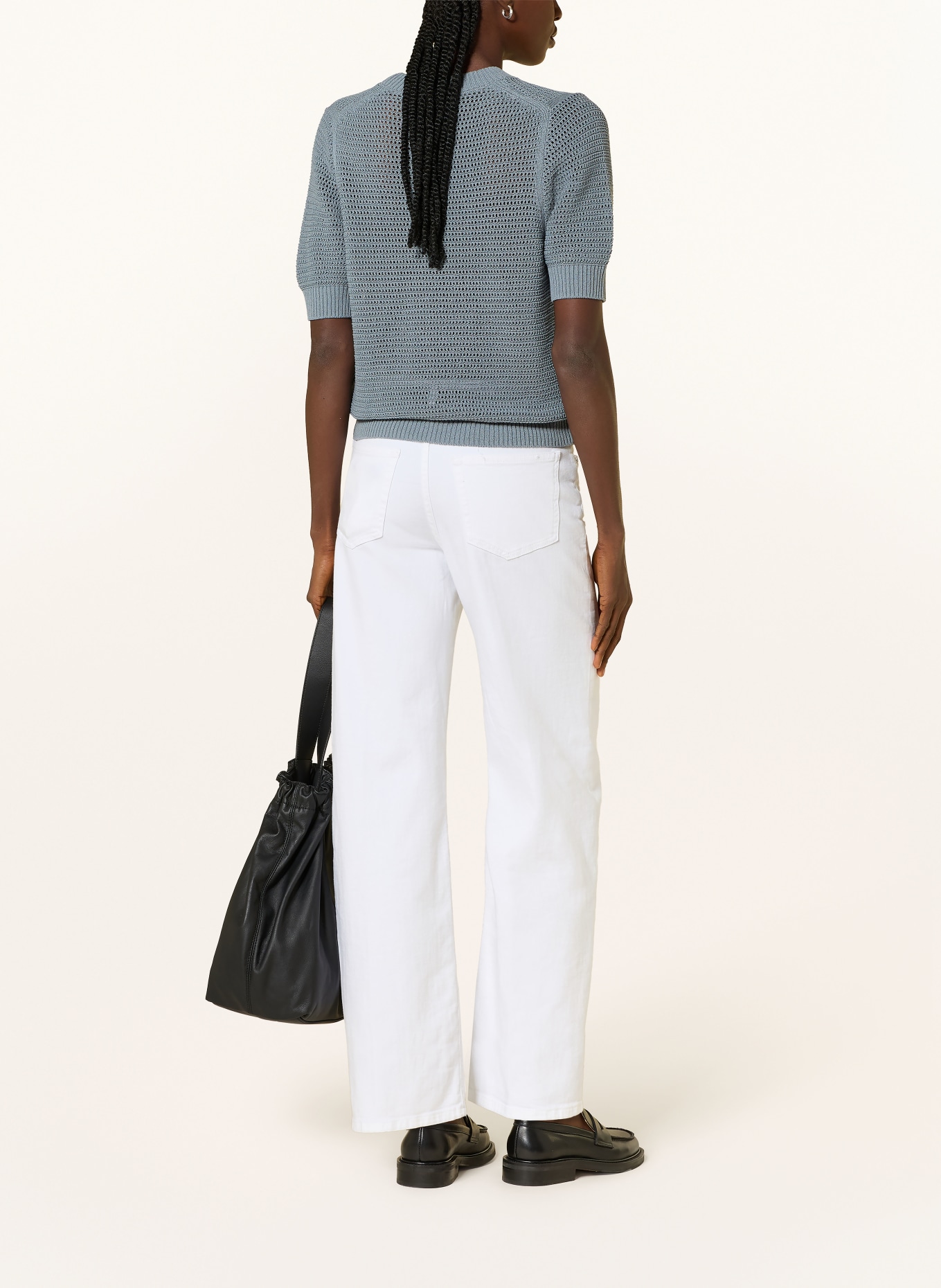 DRYKORN Wide Leg Jeans MEDLEY: 6000 weiss