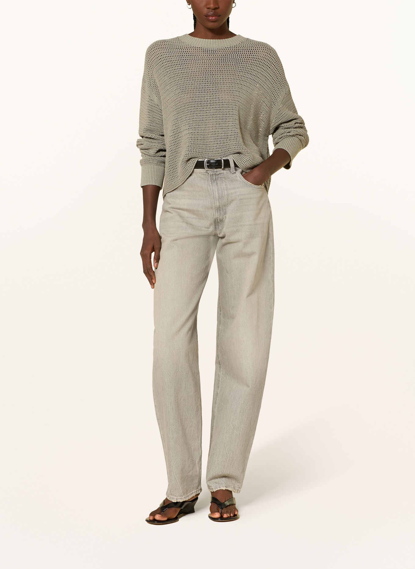 DRYKORN Pullover MALESE: KHAKI