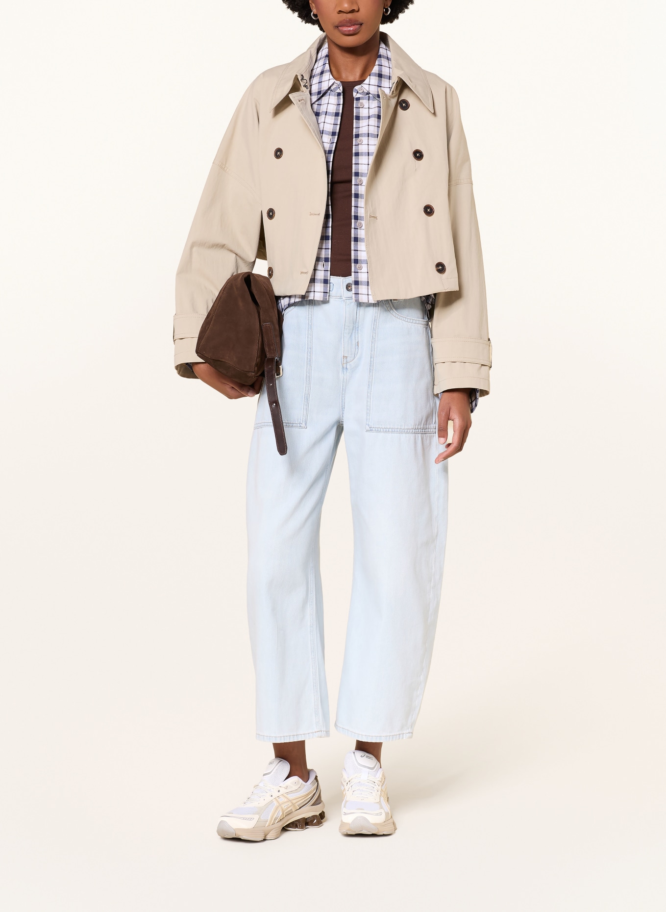 DRYKORN Cropped Jeans DERIVE: 3900 blau