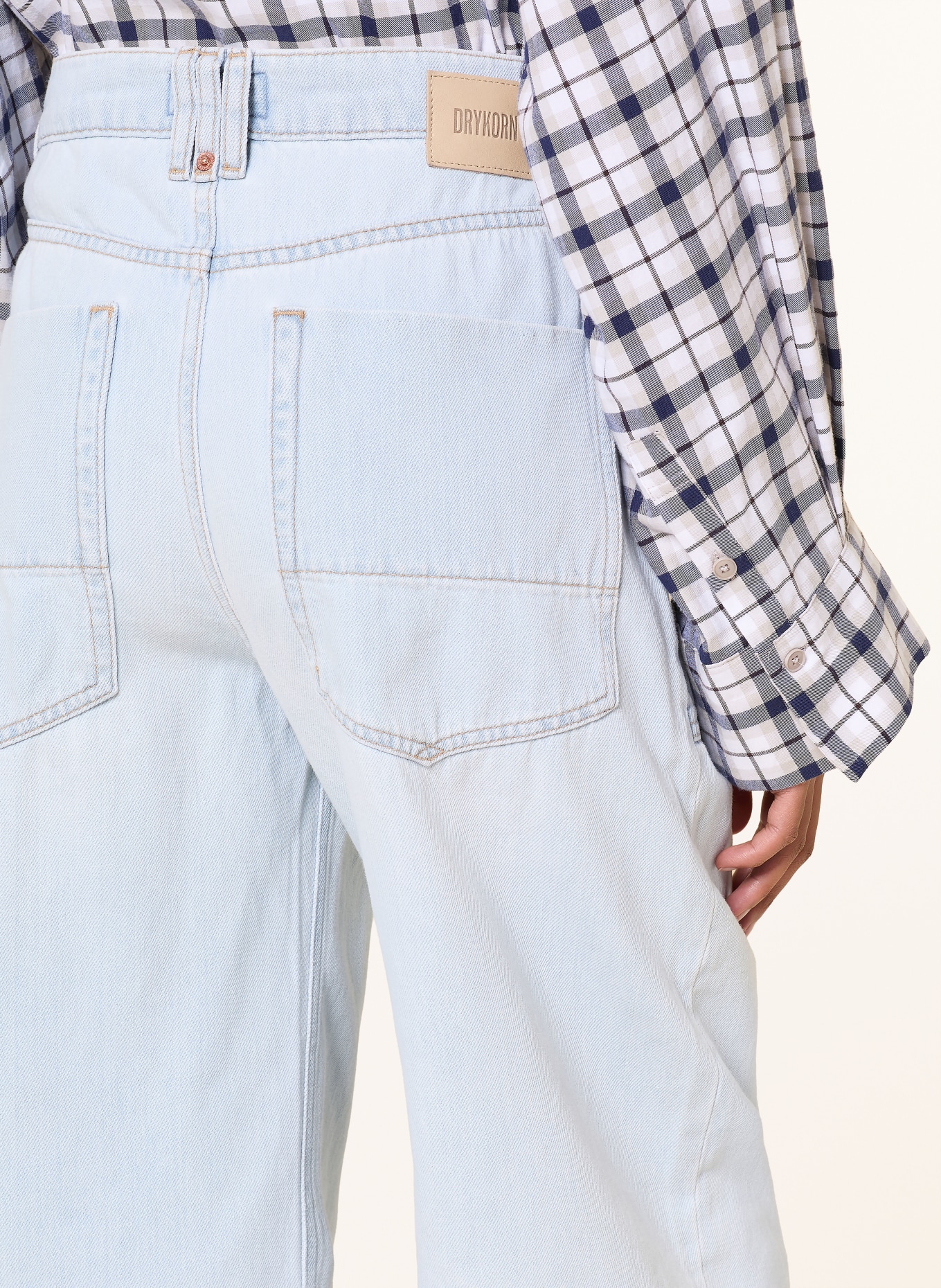 DRYKORN Cropped Jeans DERIVE: 3900 blau