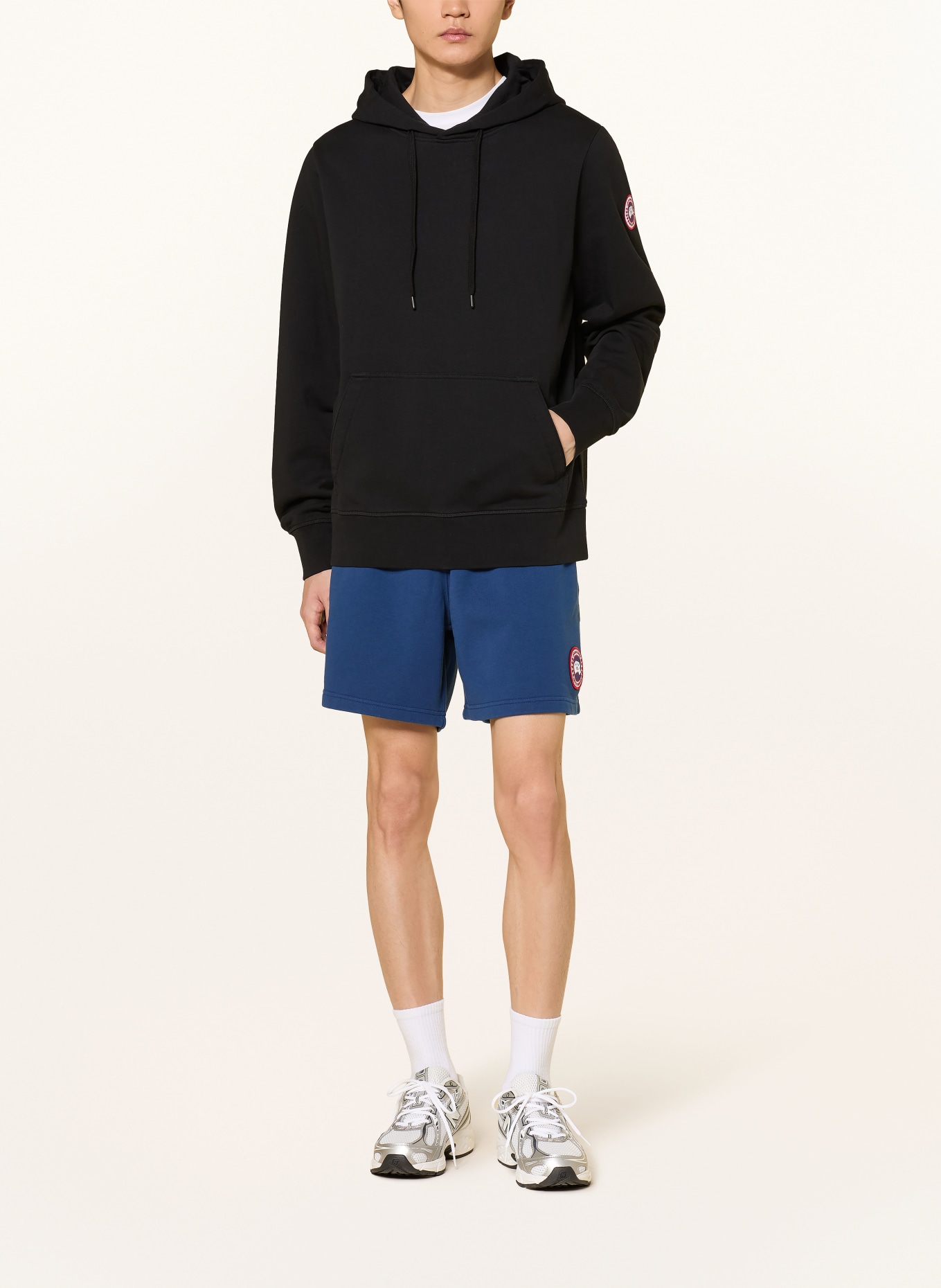 CANADA GOOSE Sweatshorts ROVE: BLAU