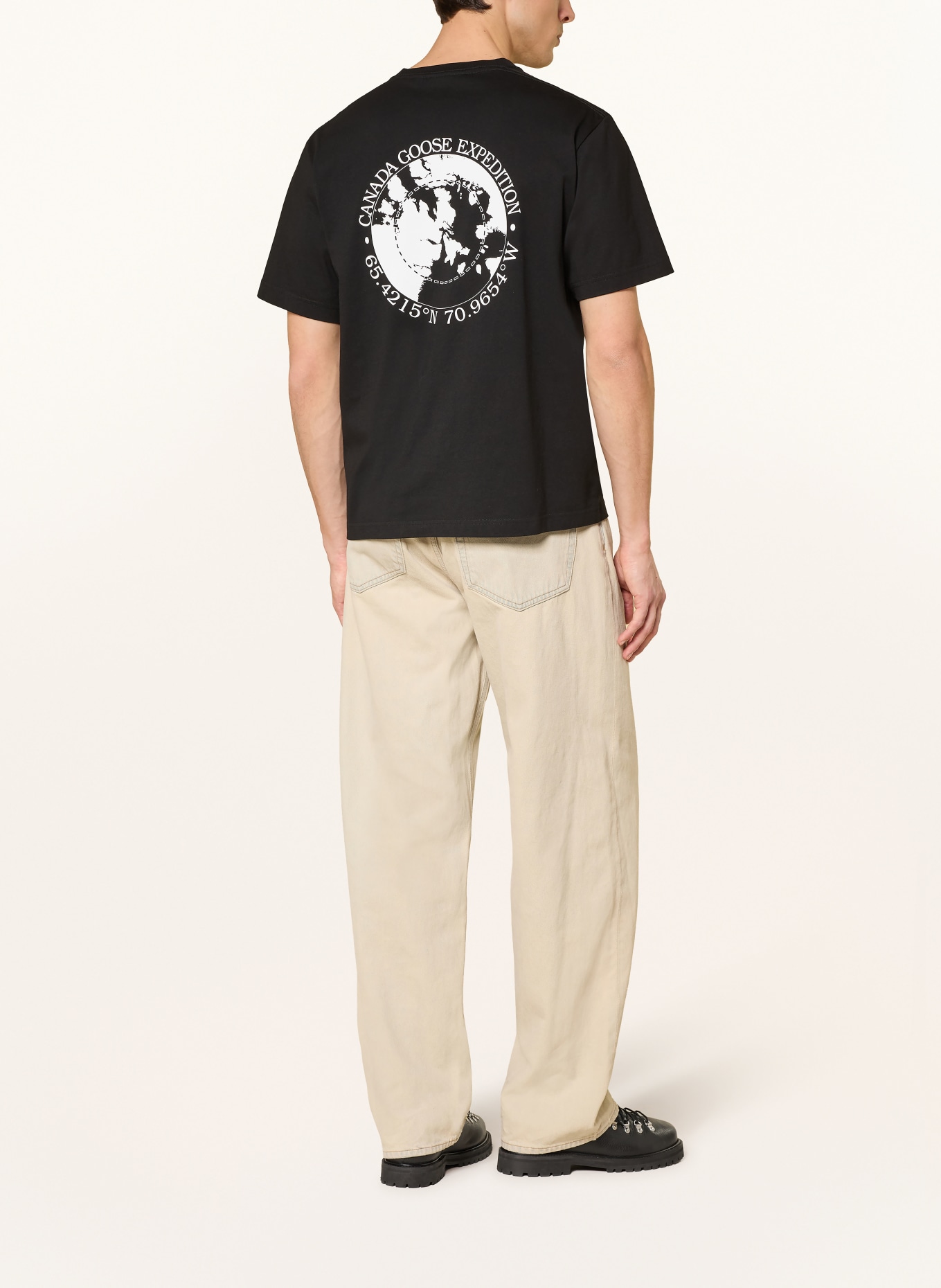 CANADA GOOSE Koszulka NOVO: CZARNY