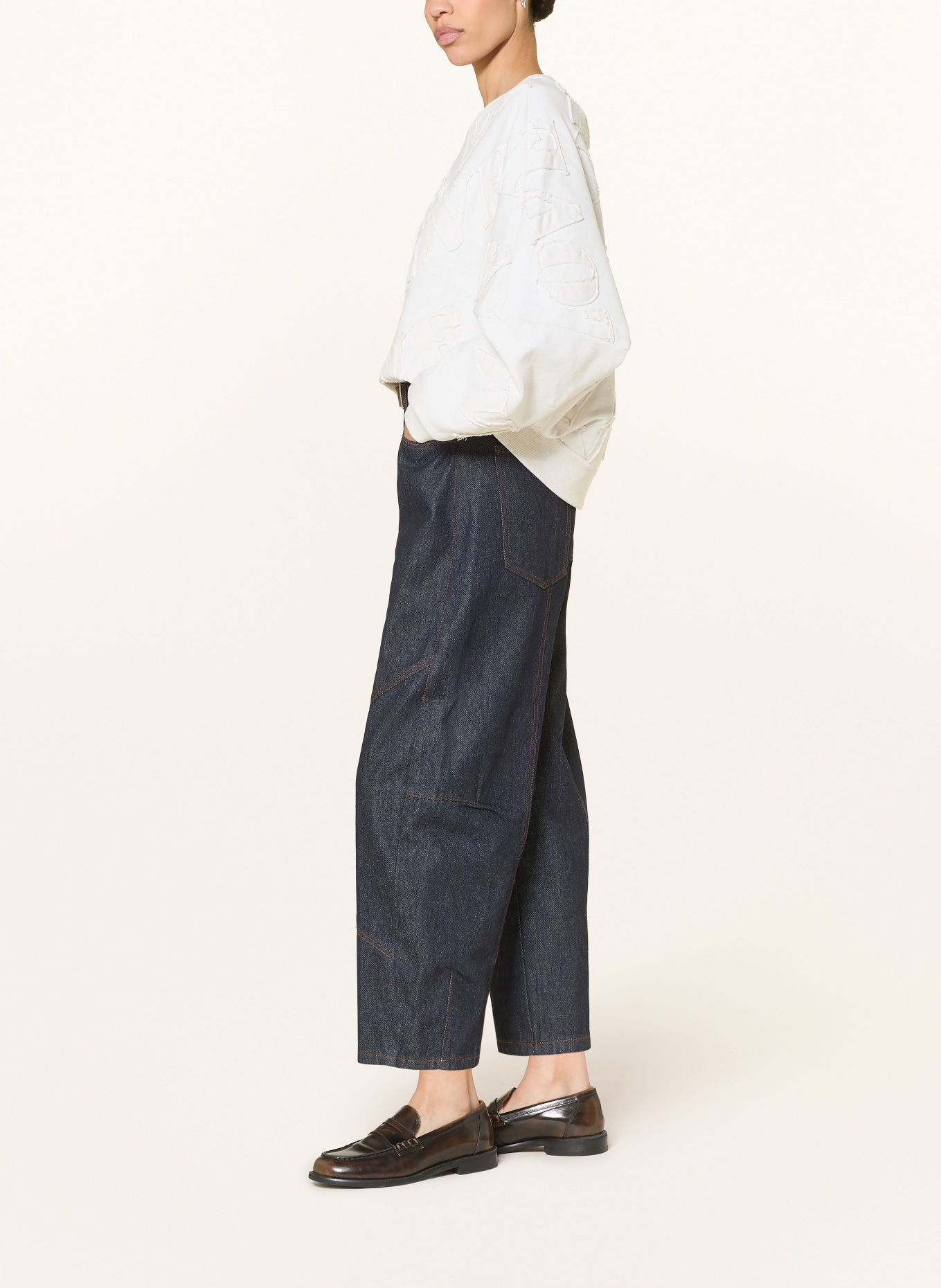 DRYKORN Barrel Jeans SWORE: 3000 blau