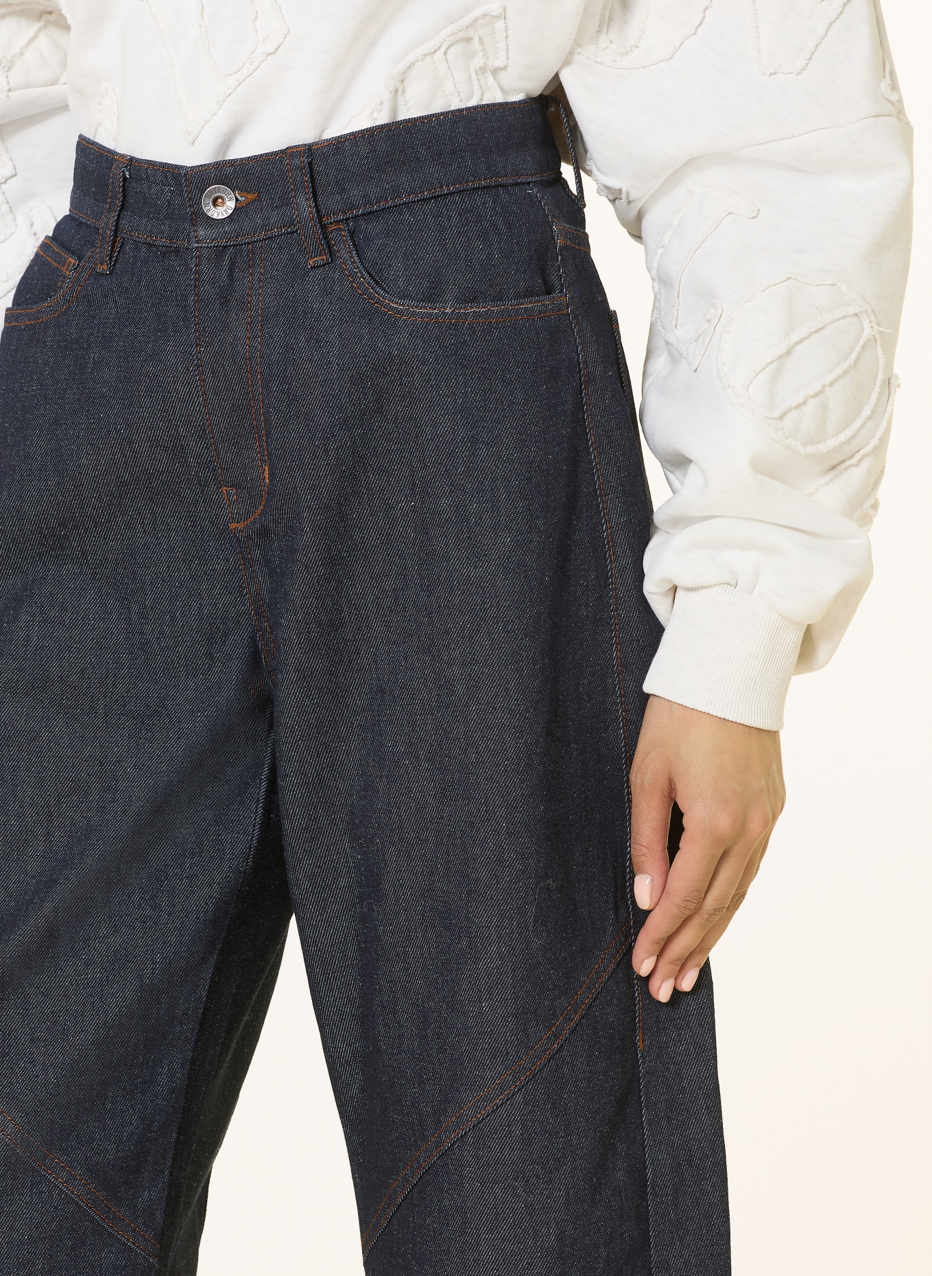 DRYKORN Barrel Jeans SWORE: 3000 blau