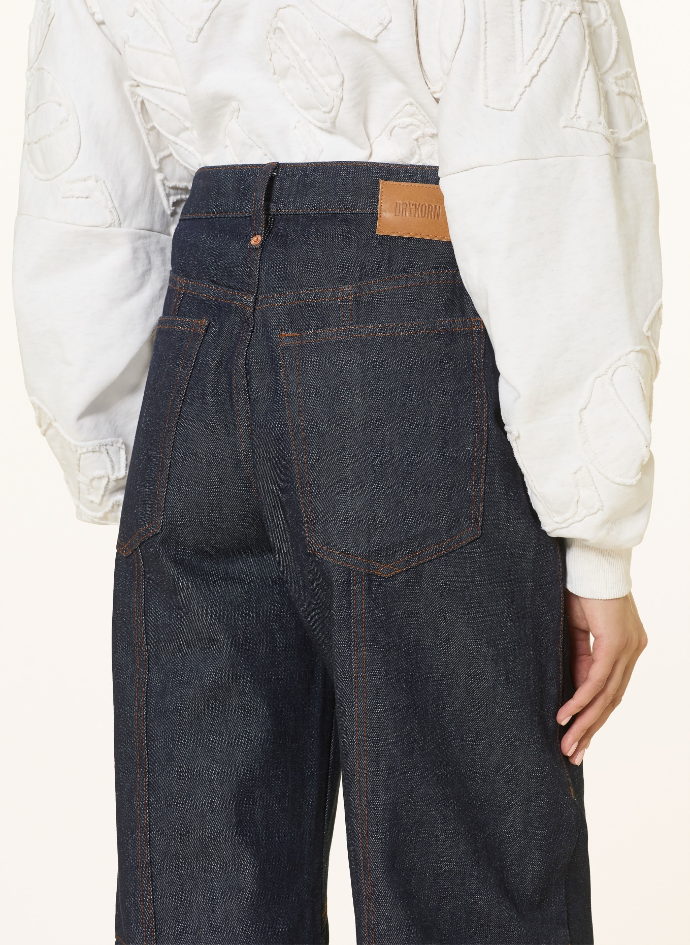 DRYKORN Barrel Jeans SWORE: 3000 blau