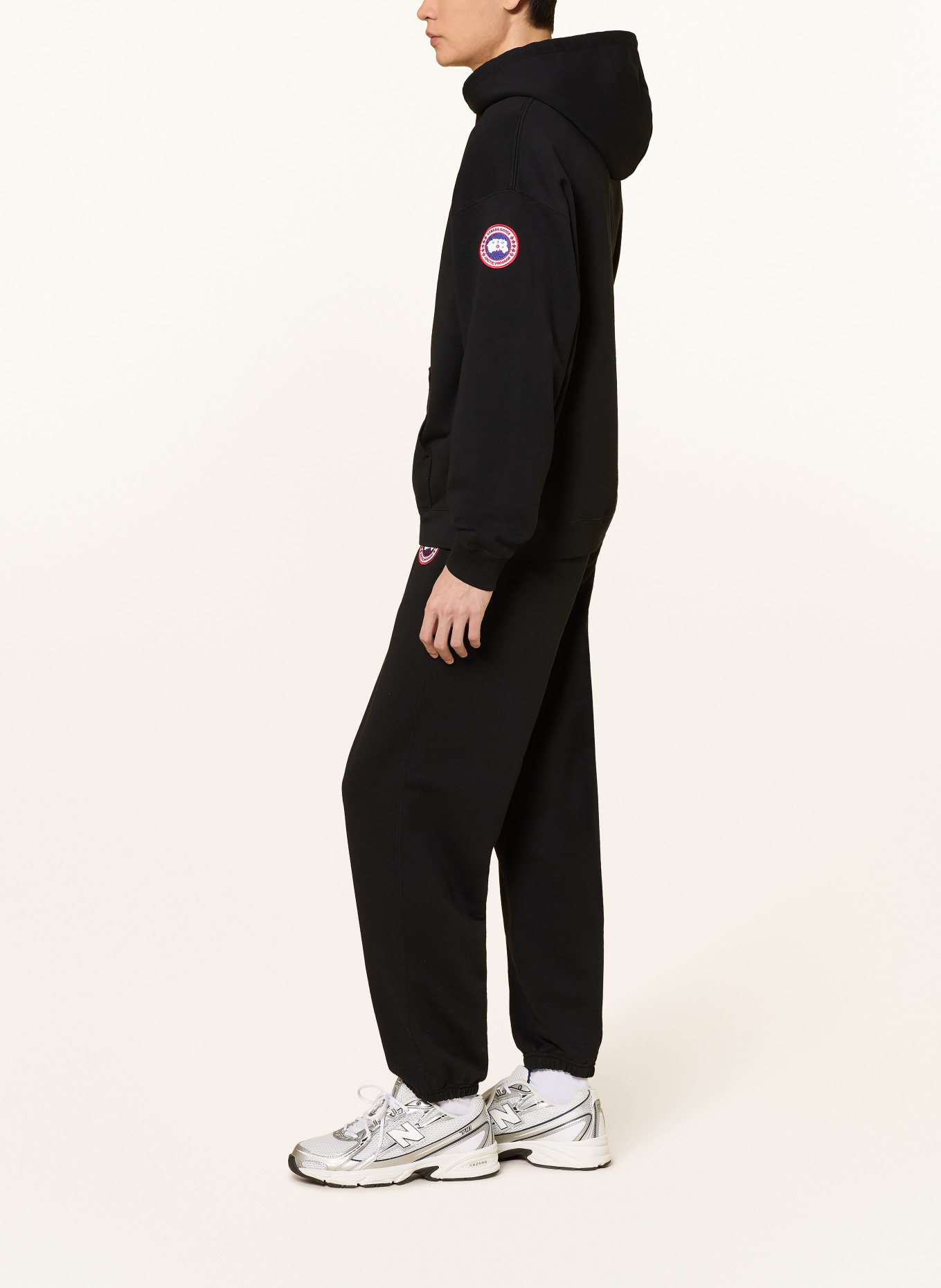 CANADA GOOSE Hoodie ROVE: SCHWARZ