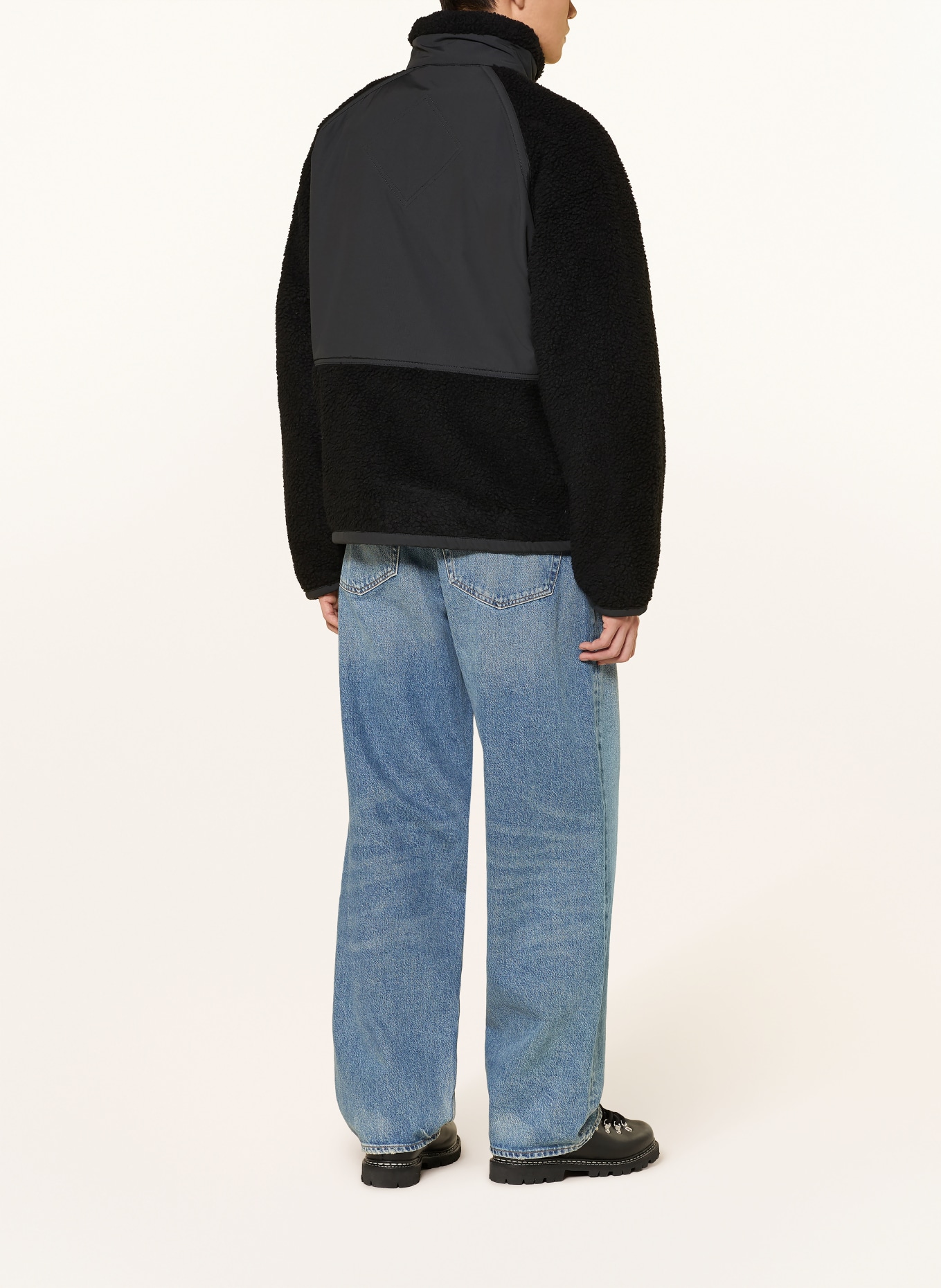 CANADA GOOSE Veste en fourrure synthétique dans un mélange de matières: NOIR