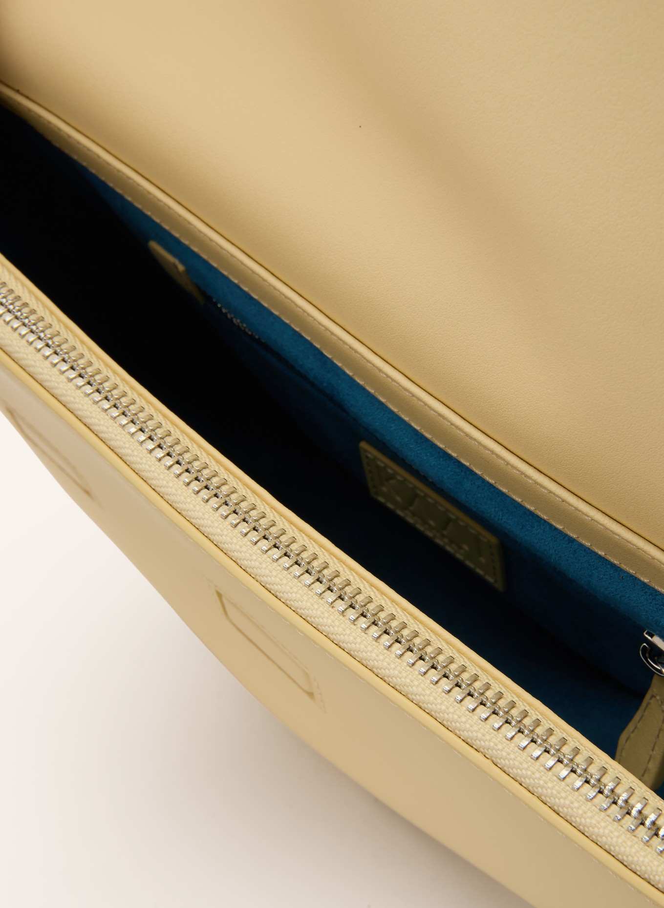 KAAI Sac à bandoulière REBEL: JAUNE CLAIR / ARGENT