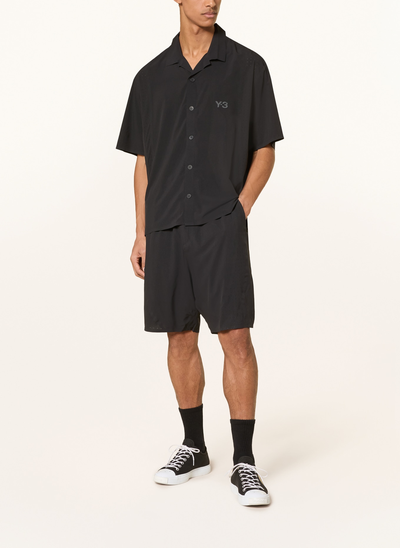Y-3 Y-3 ULTRALIGHT WOVEN Shorts: BLACK