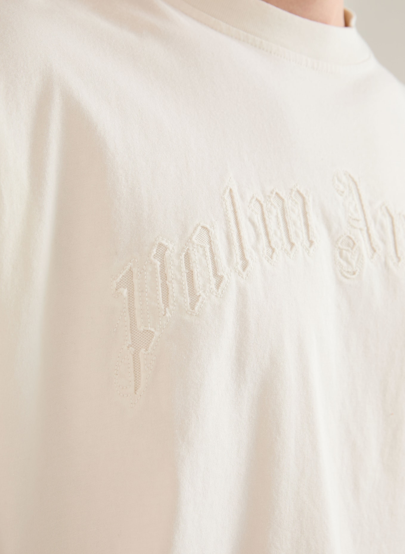 Palm Angels T-shirt: ECRU